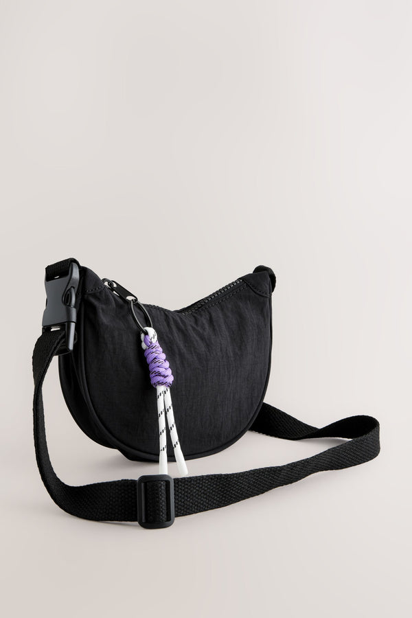 Black Sling Cross-Body Bag