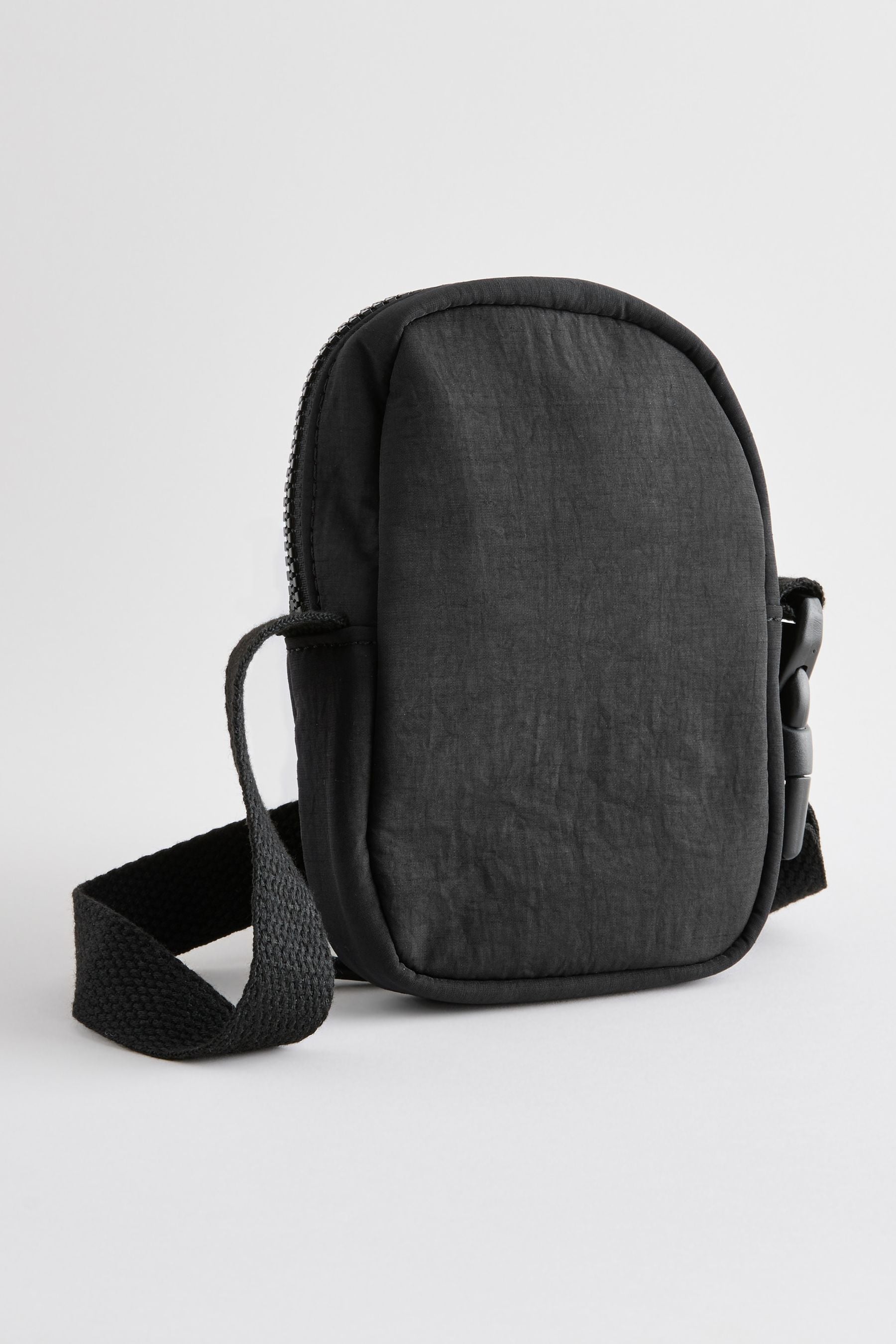 Black Cross-Body Phone Bag