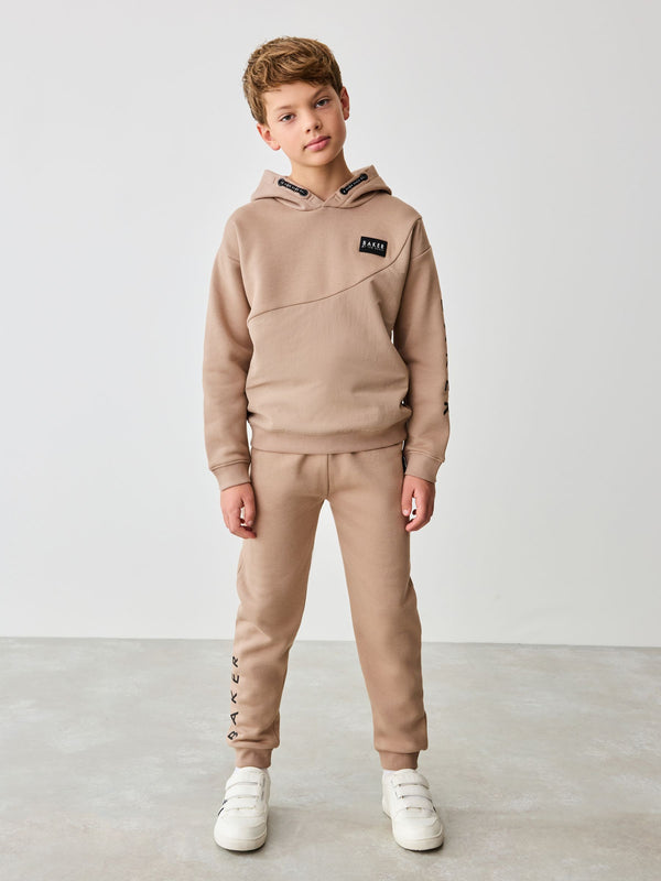 Baker by Ted Baker Tan Brown Hoodie And Joggers Set