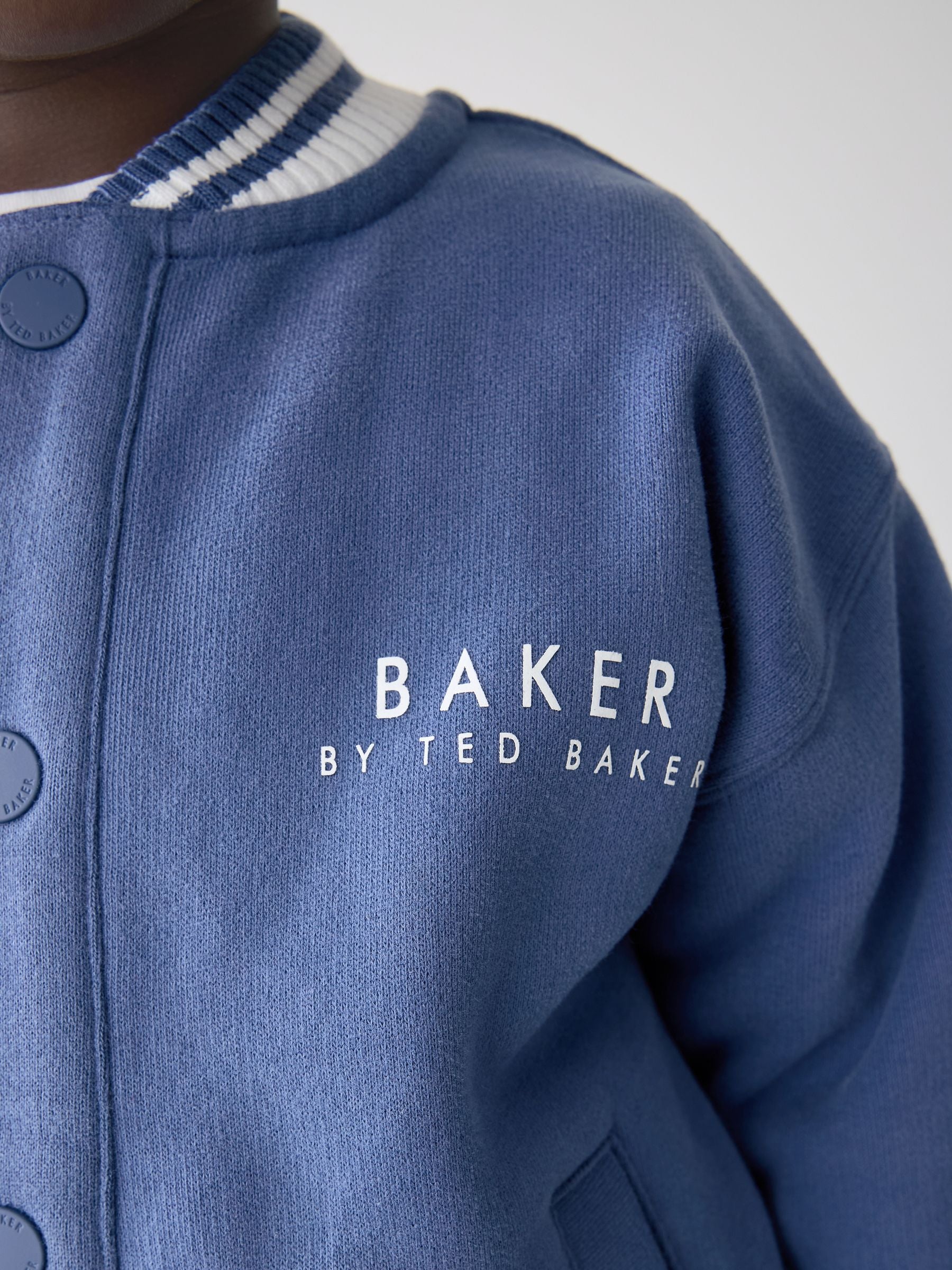 Baker by Ted Baker Blue 100% Cotton Varsity 3 Piece Set