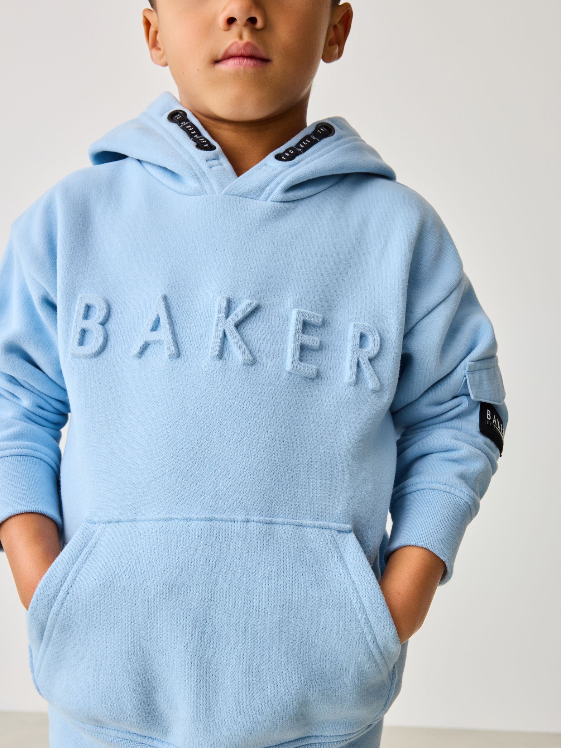 Baker by Ted Baker Embossed Hoodie