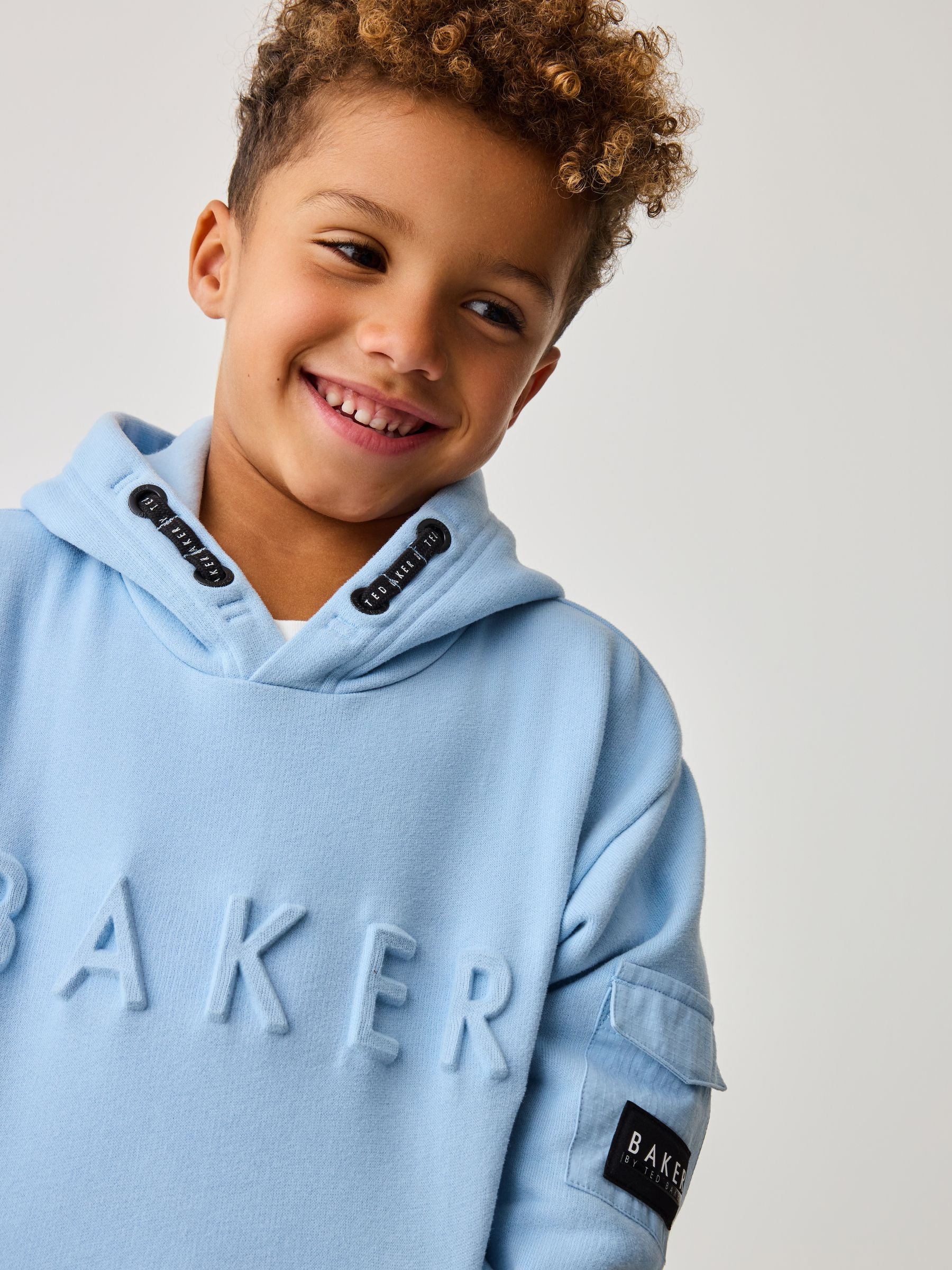 Baker by Ted Baker Embossed Hoodie