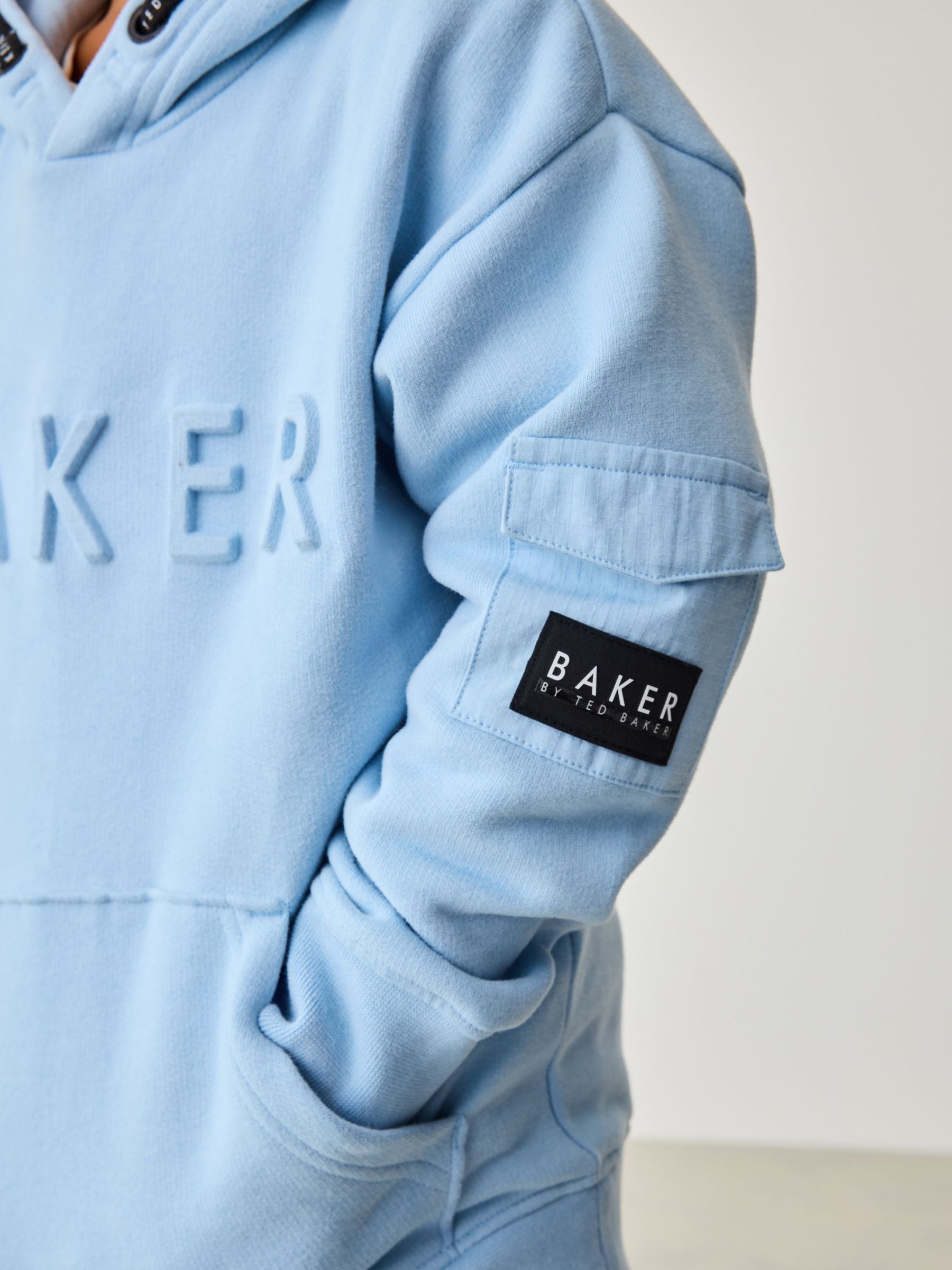 Baker by Ted Baker Embossed Hoodie