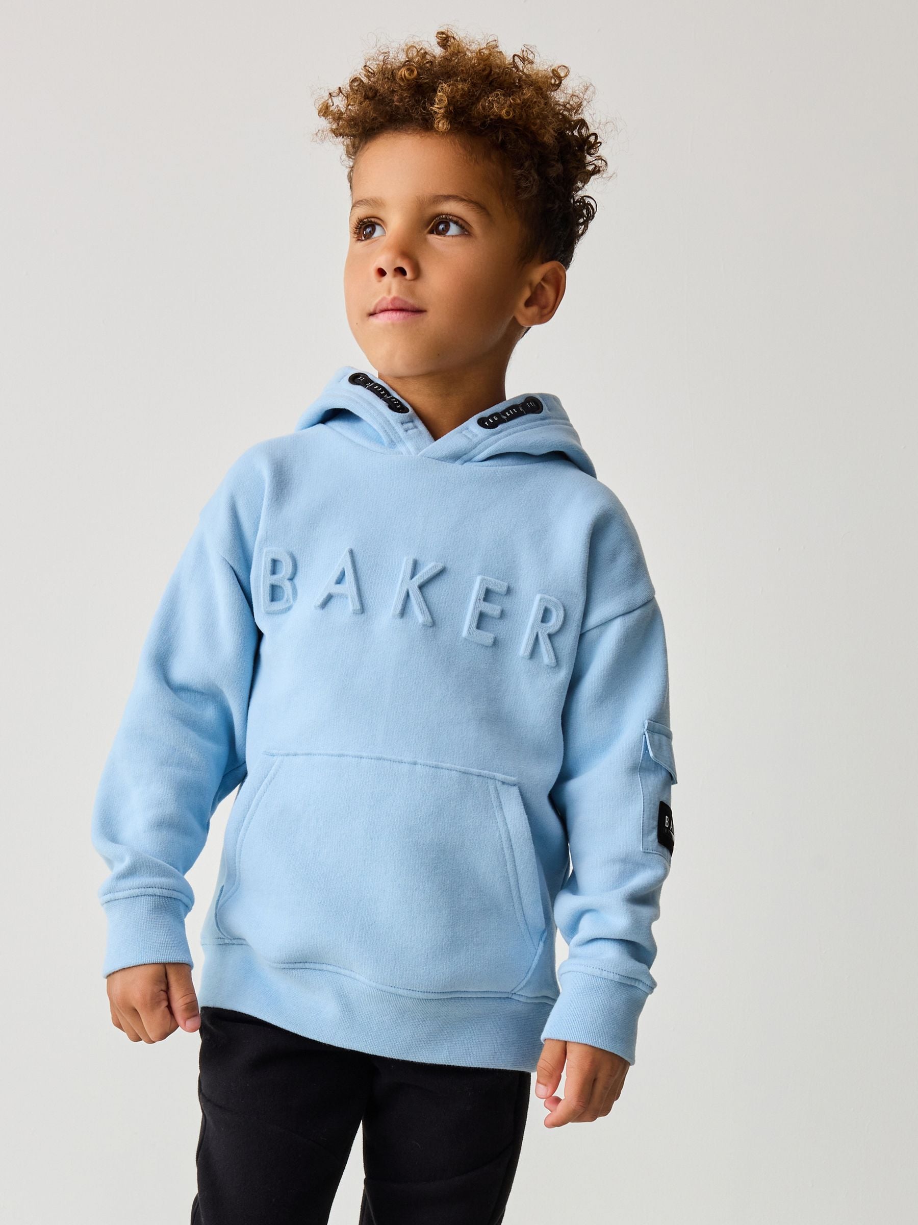 Baker by Ted Baker Embossed Hoodie