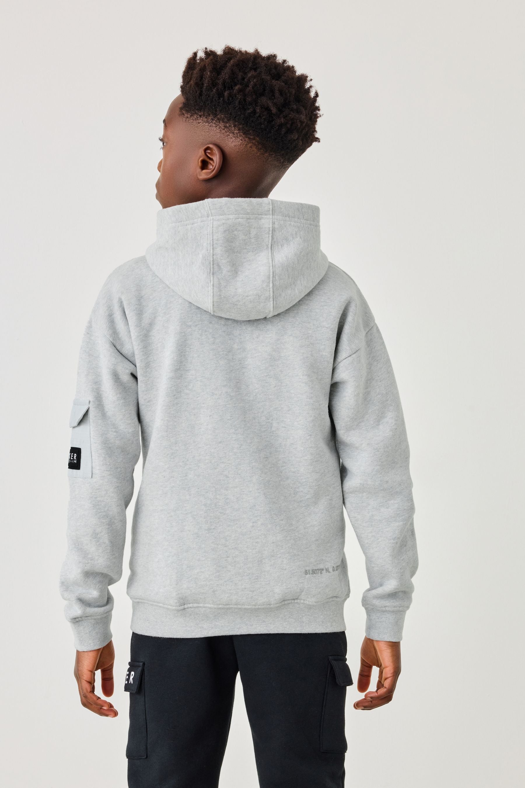 Baker by Ted Baker Embossed Hoodie