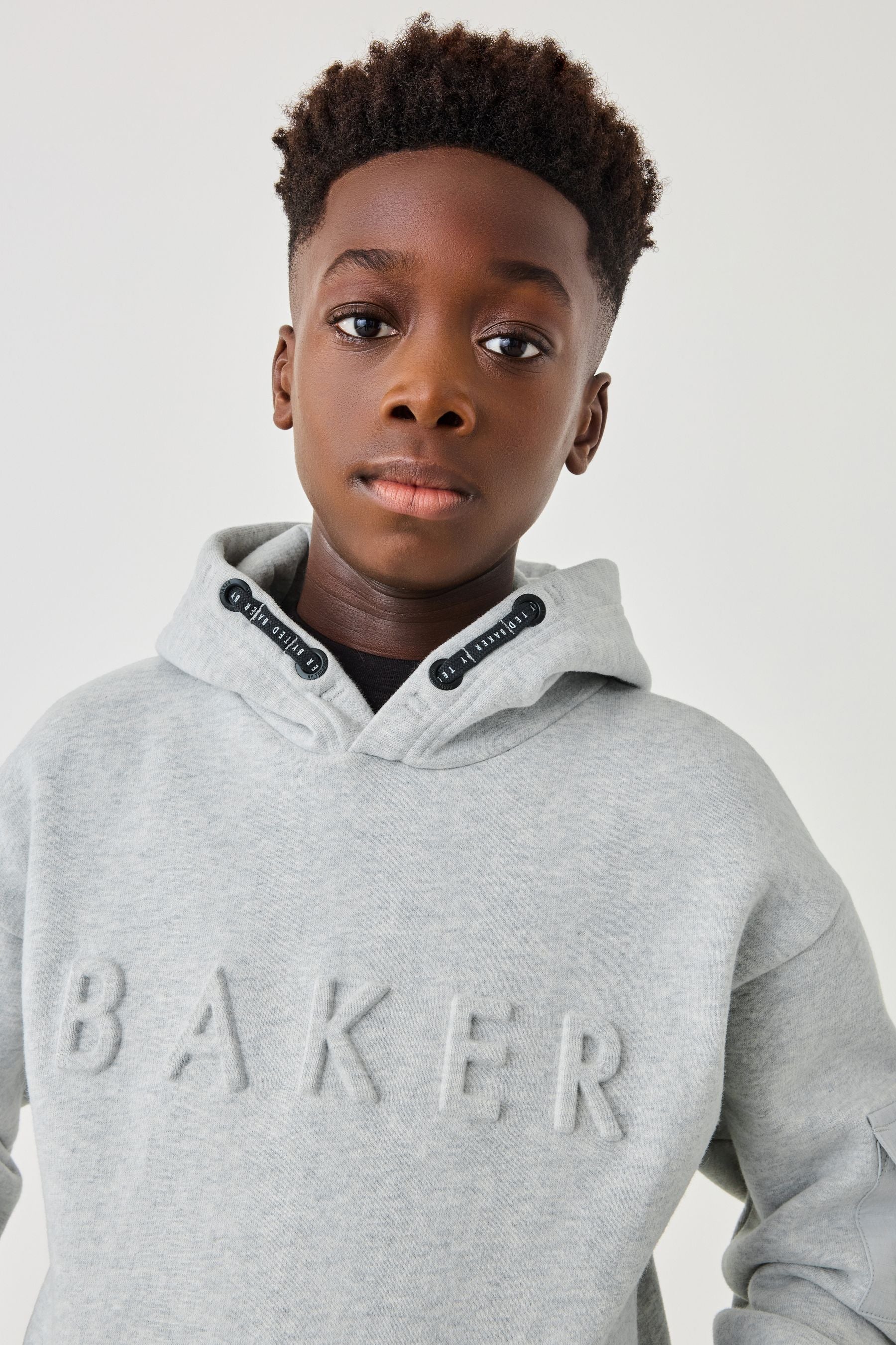 Baker by Ted Baker Embossed Hoodie