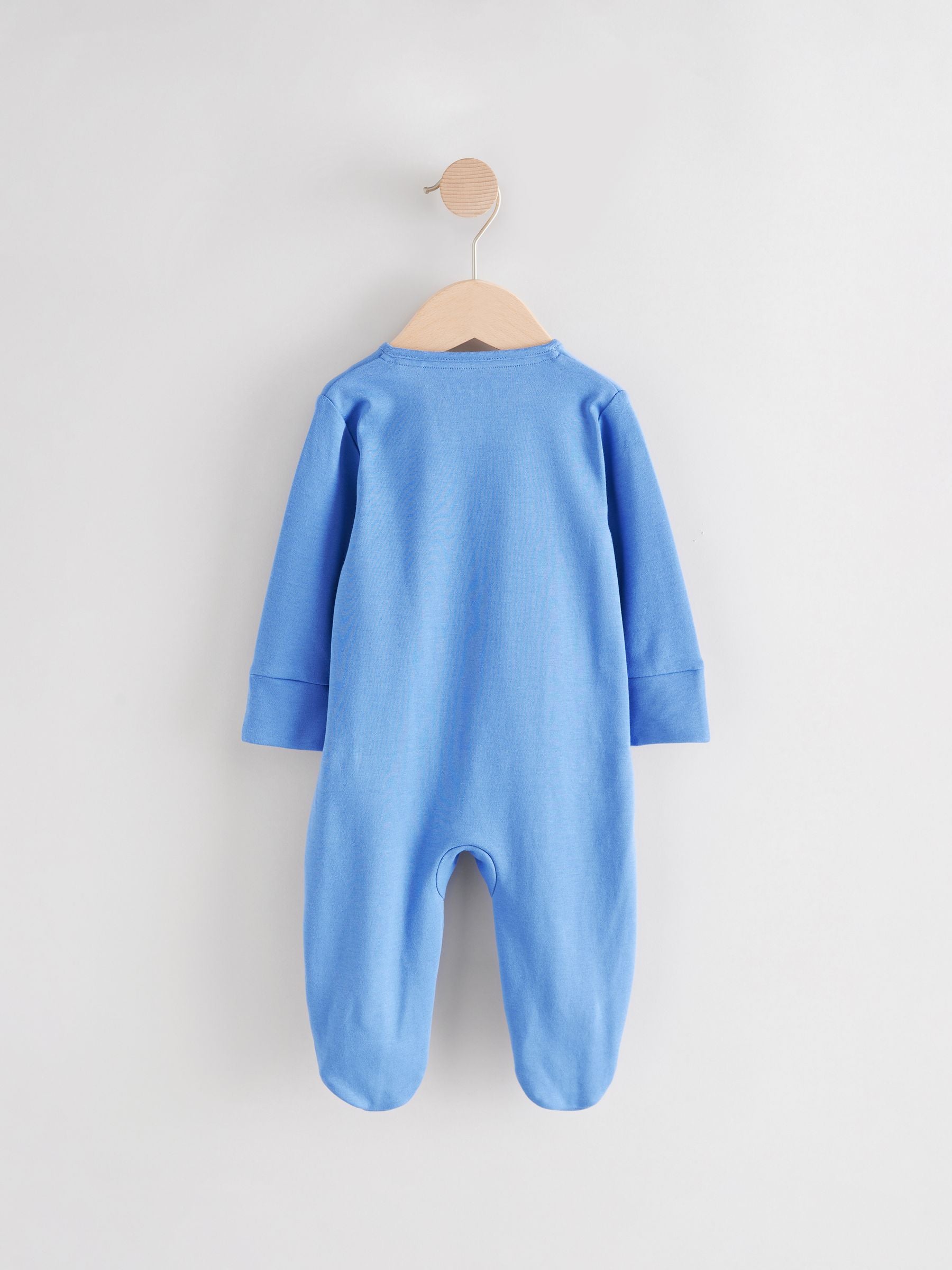 Baker by Ted Baker Blue Eid 100% Cotton Sleepsuit