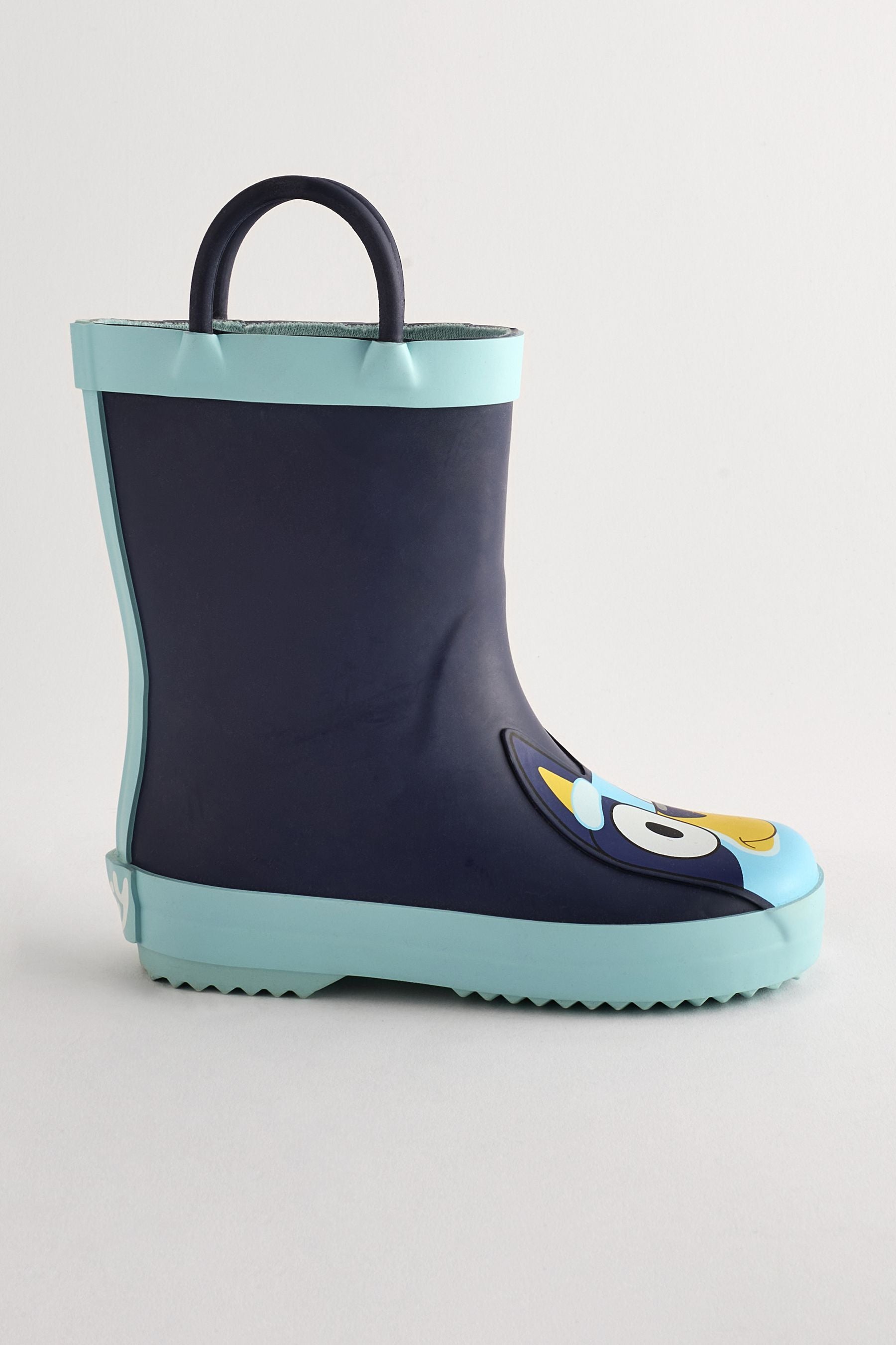 Navy Bluey Handle Wellies