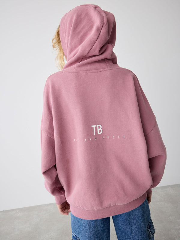 Baker by Ted Baker Back Print Logo Hoodie