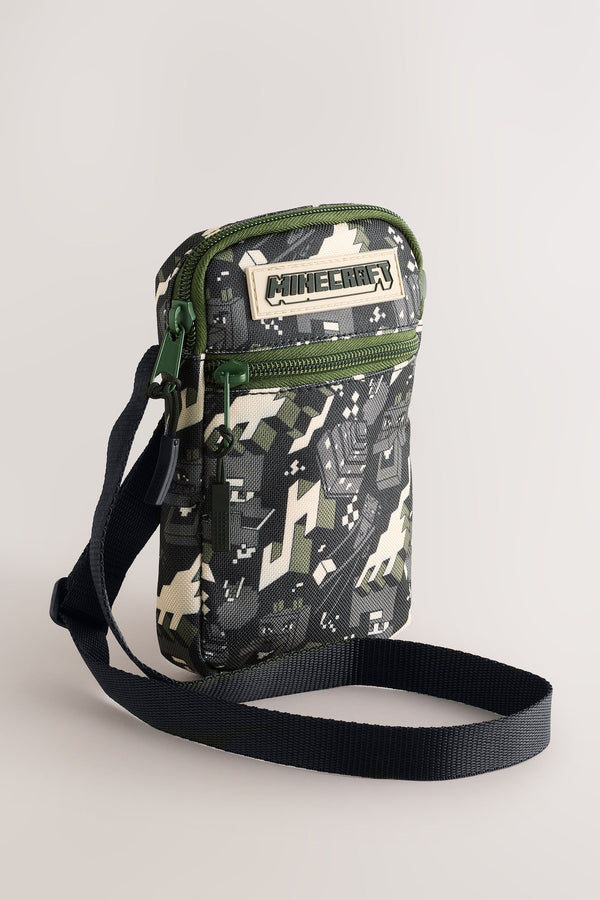 Minecraft Cross-Body Phone Bag