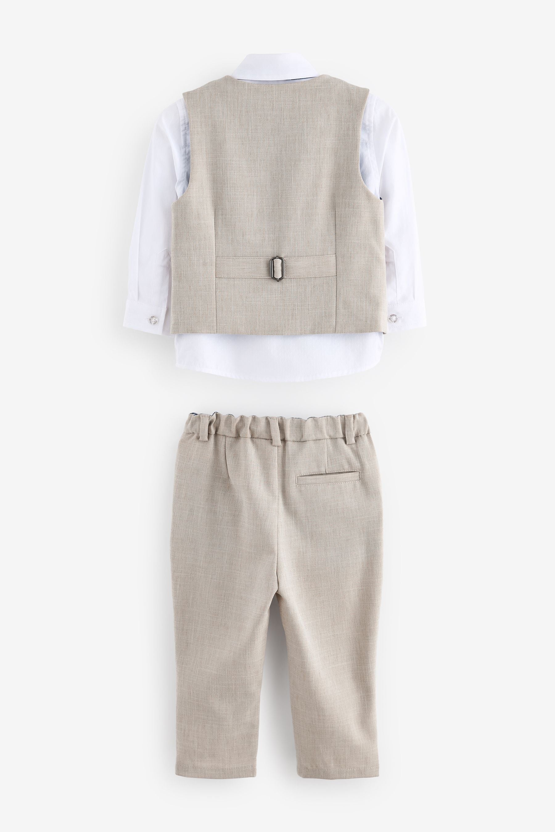 Baker by Ted Baker Waistcoat Shirt And Trousers Set