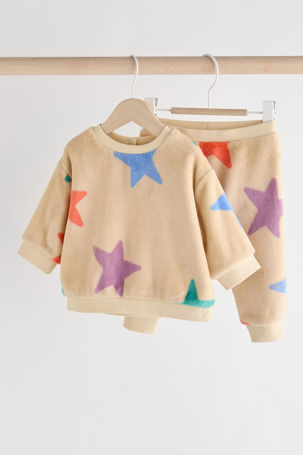 Bright Star Baby Fleece Top and Joggers Set