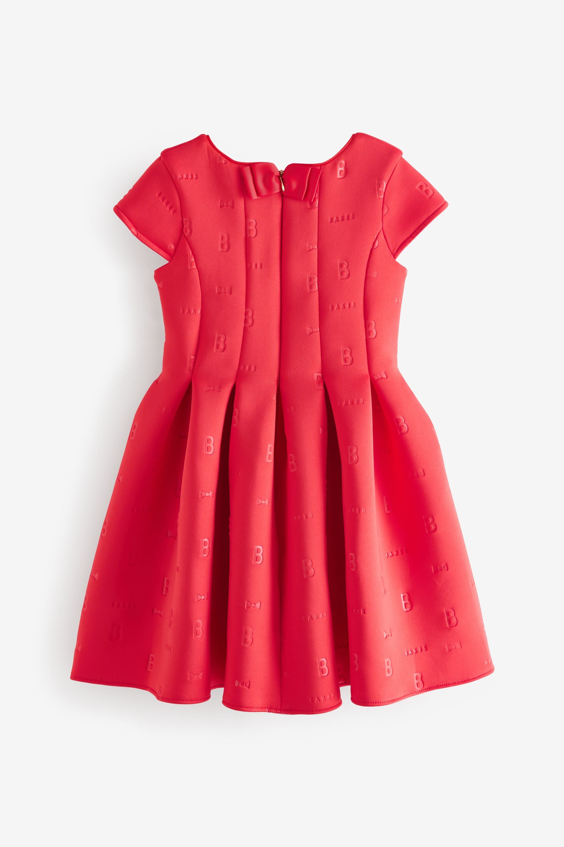 Baker by Ted Baker Pleated Scuba Dress