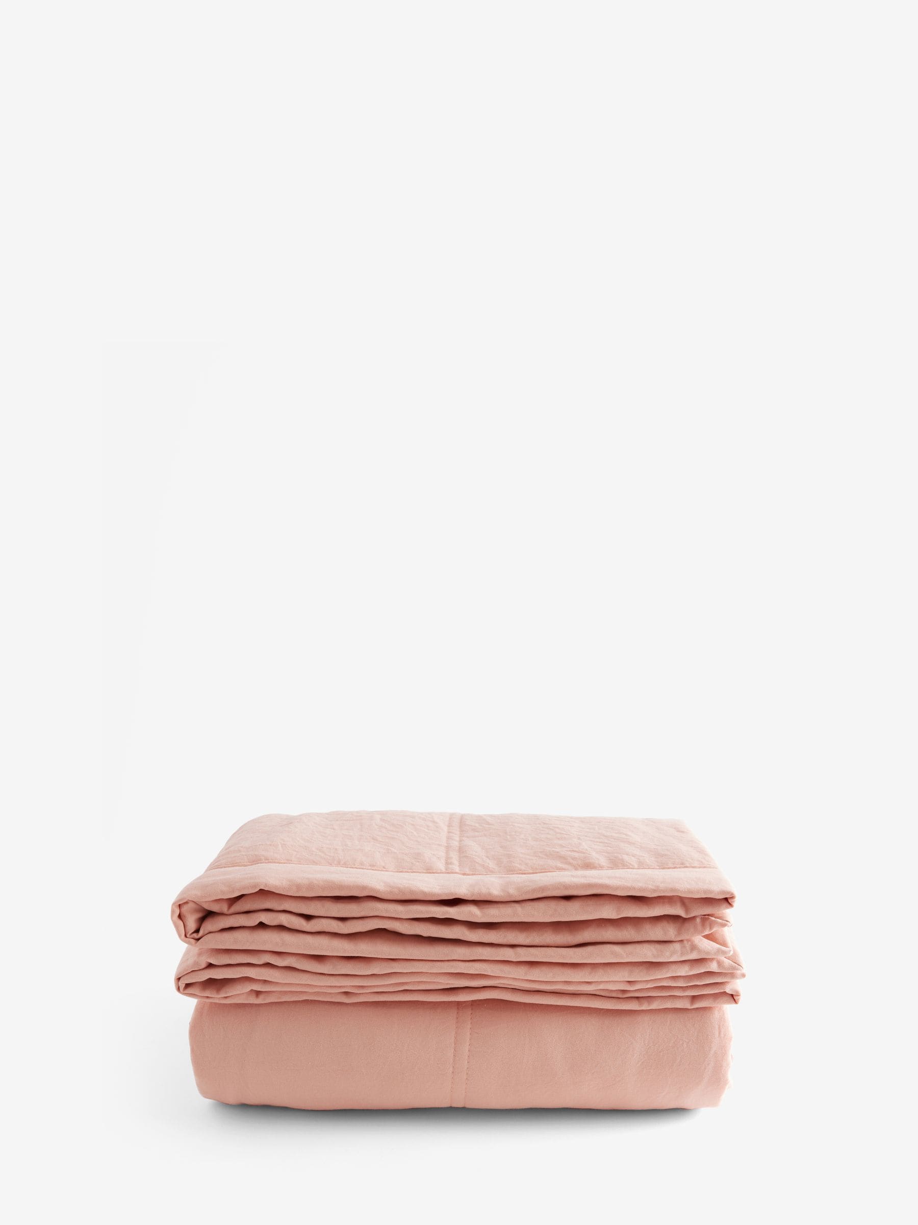 Peach Pink Connie Quilted Microfibre Bedspread