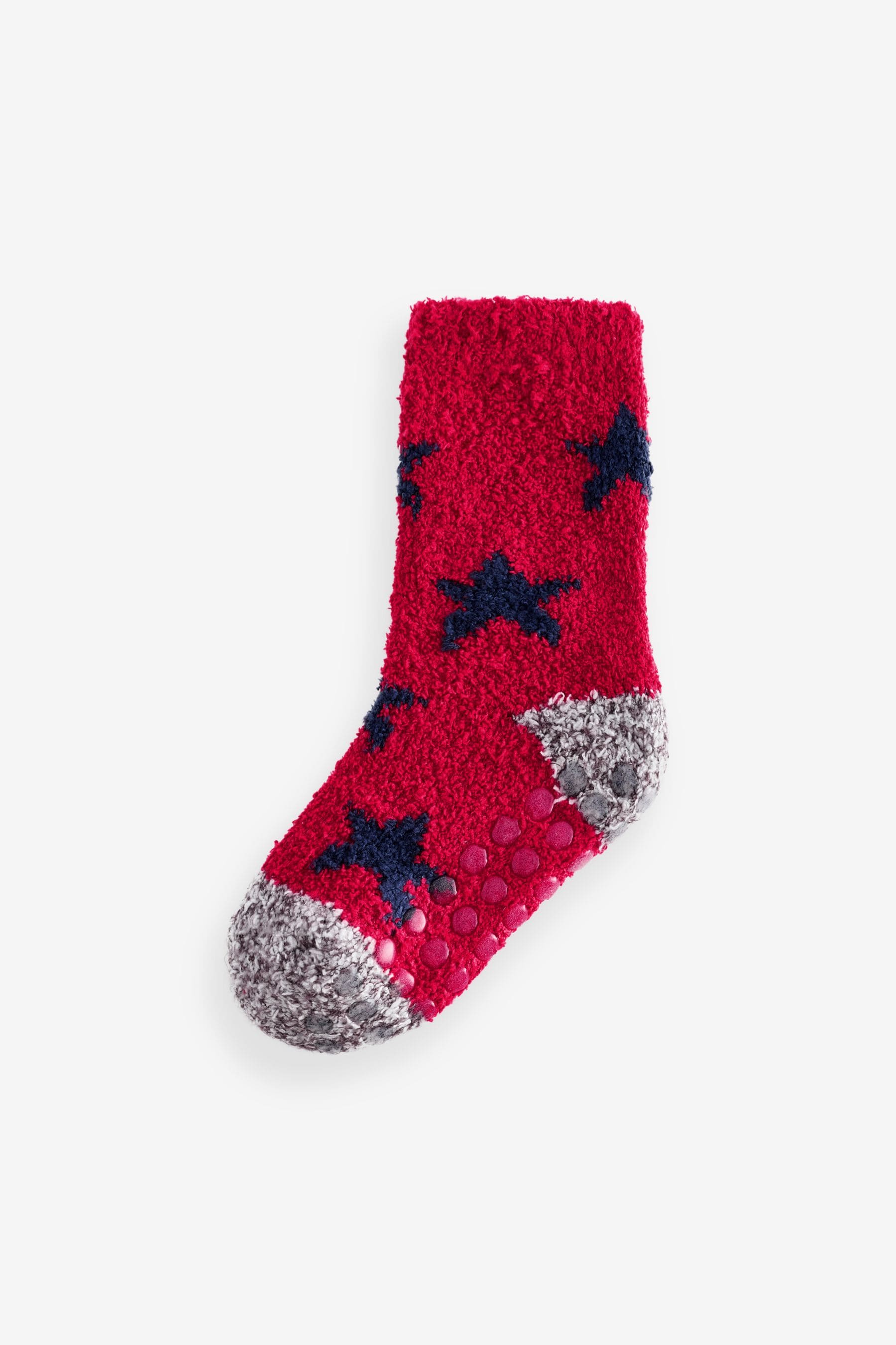 Red Star/Blue Stripe Cosy Socks 2 Pack