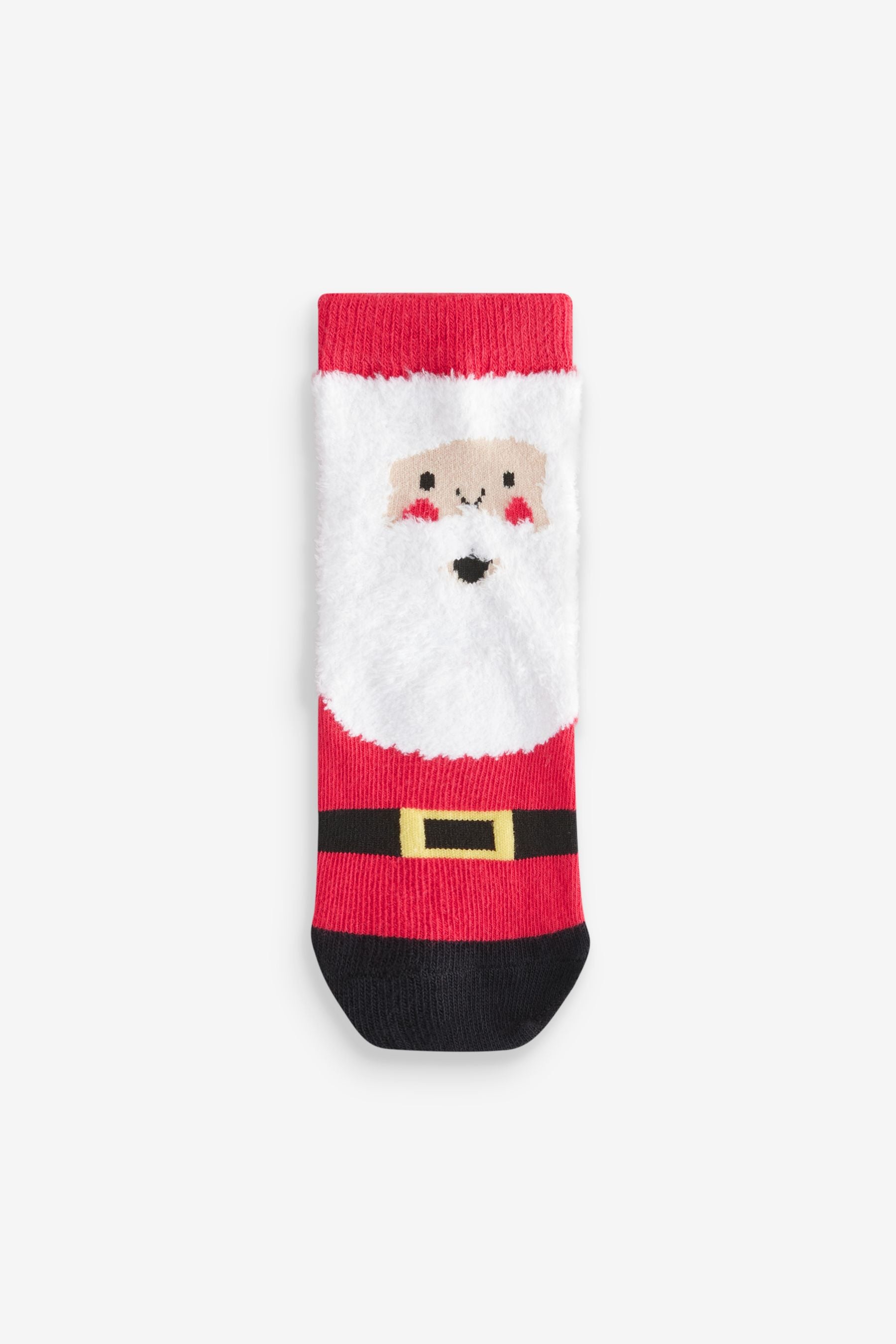 Santa Reindeer Snowman Cotton Rich Christmas Socks 5 Pack