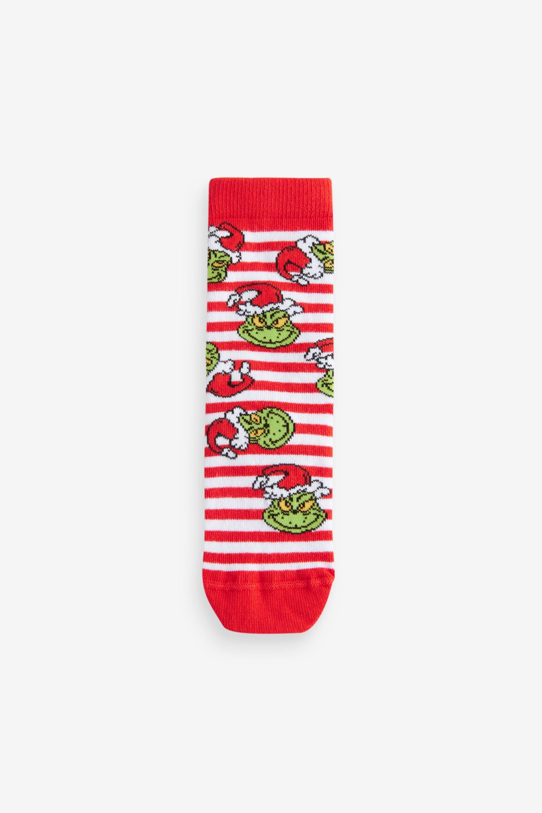 The Grinch Cotton Rich License Socks 3 Pack