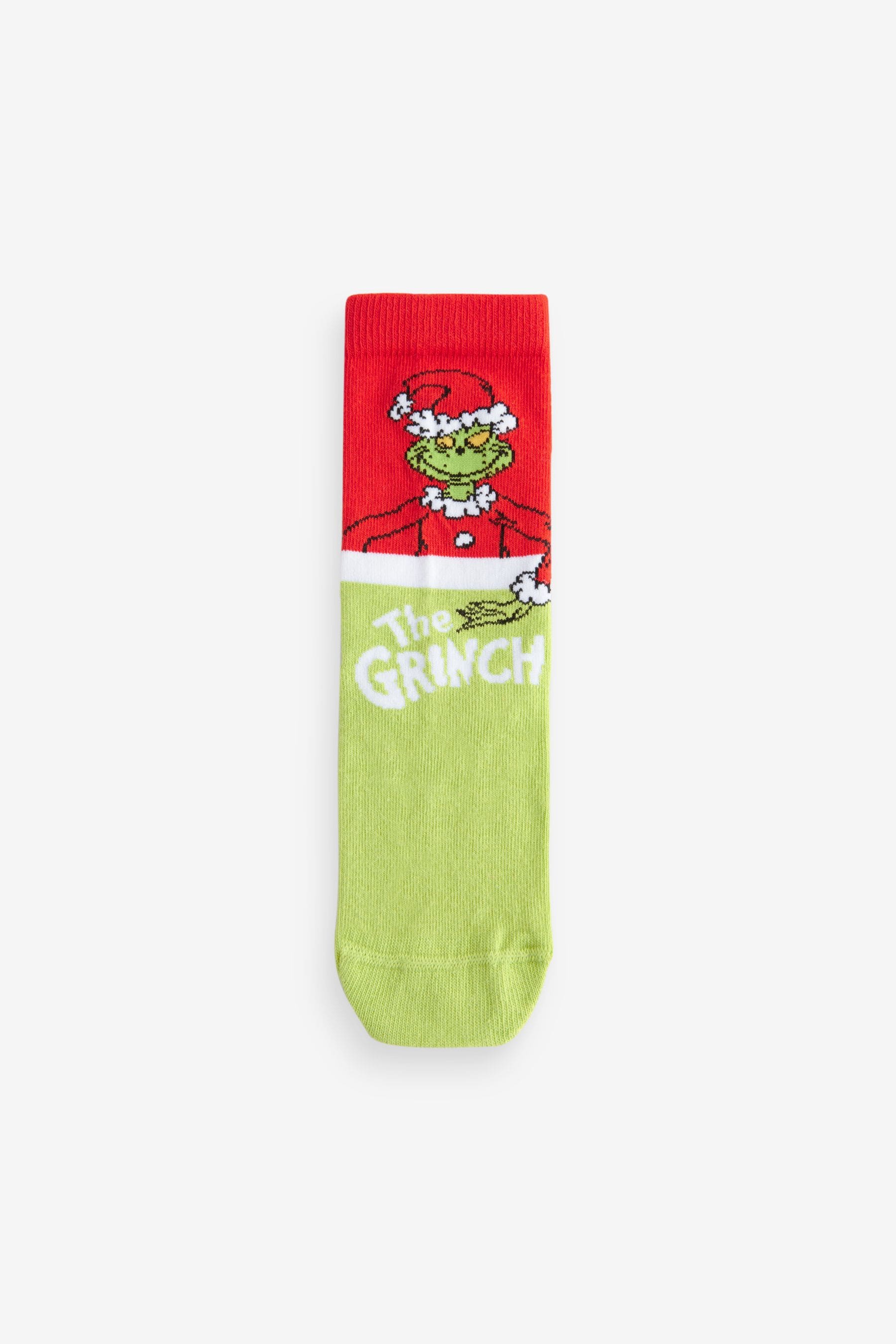 The Grinch Cotton Rich License Socks 3 Pack