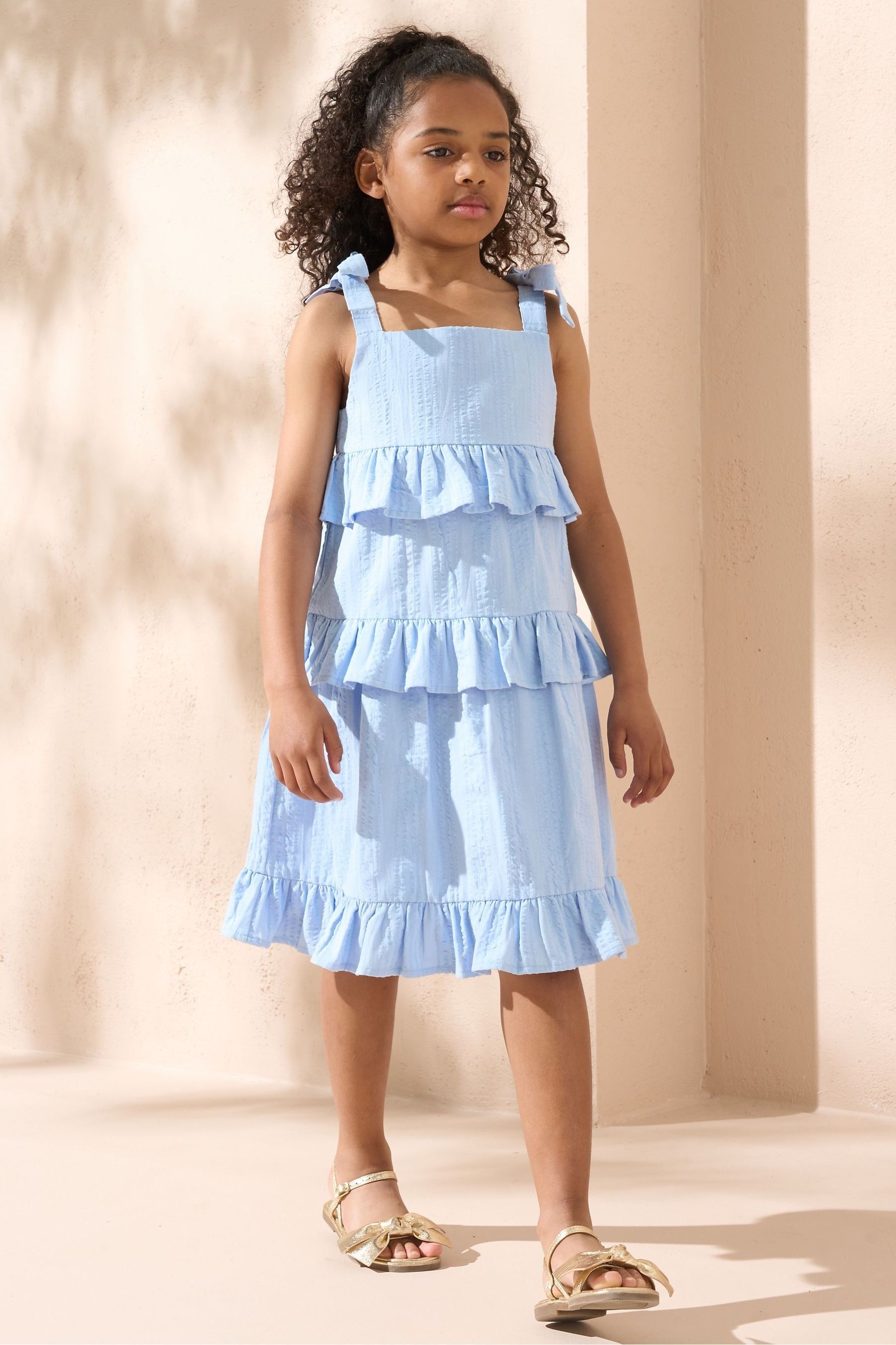 Angel & Rocket Blue Nola Sundress