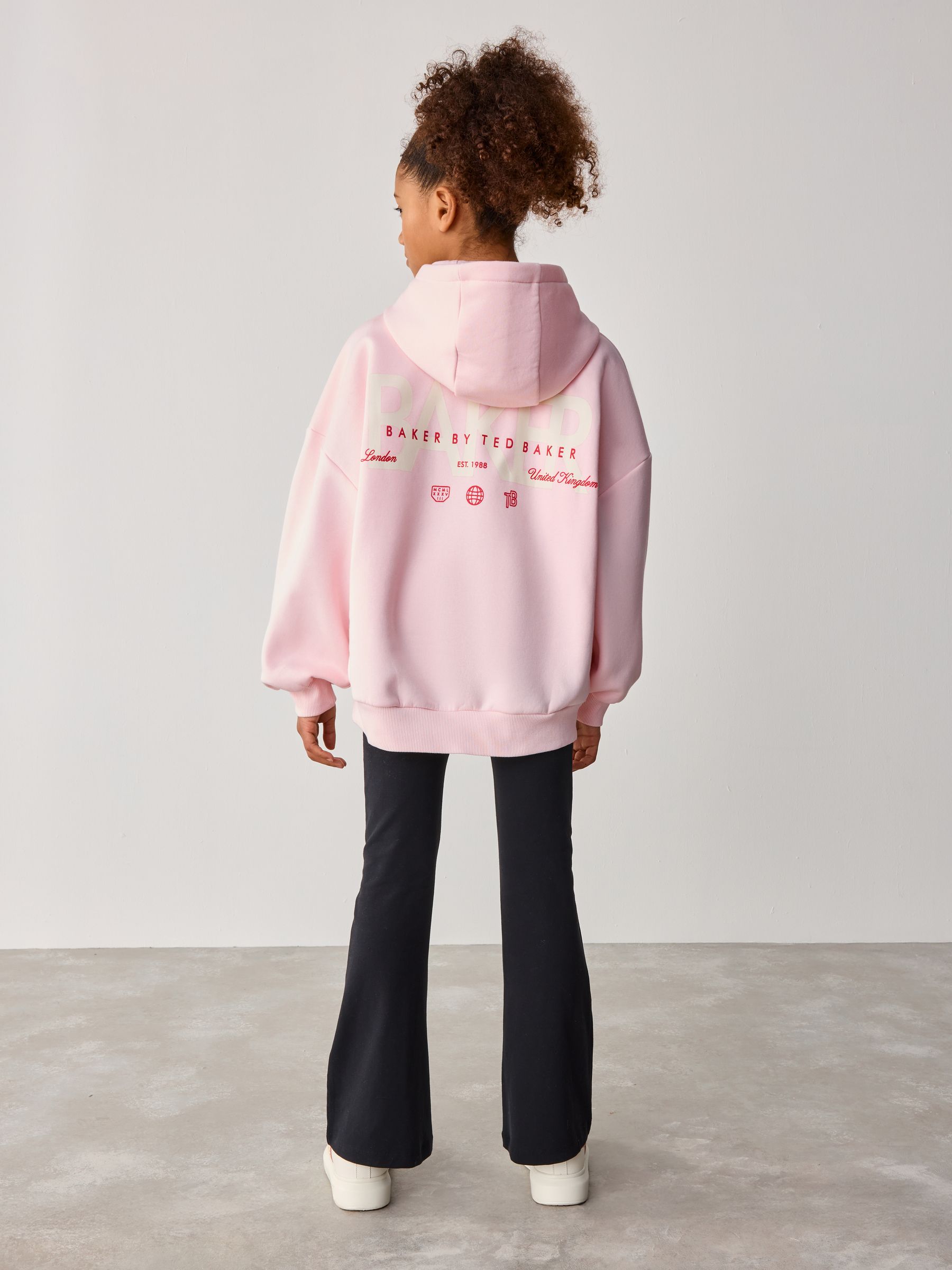 Baker by Ted Baker Back Print Logo Hoodie