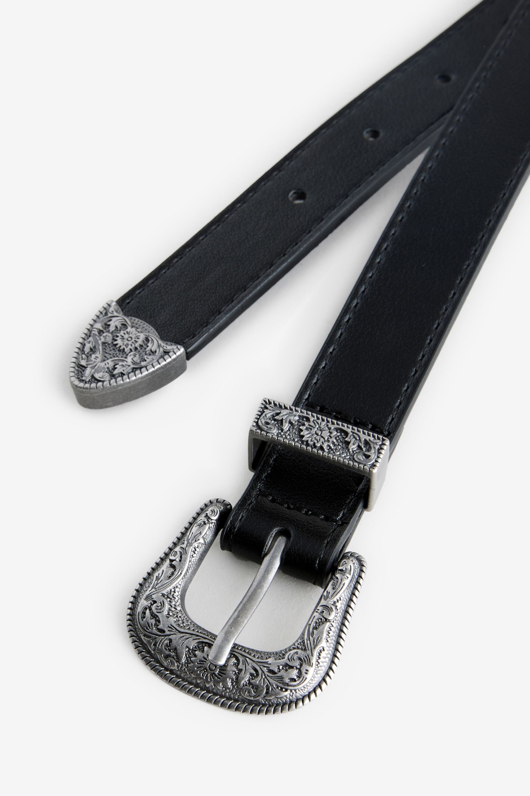 Black Chrome Belt