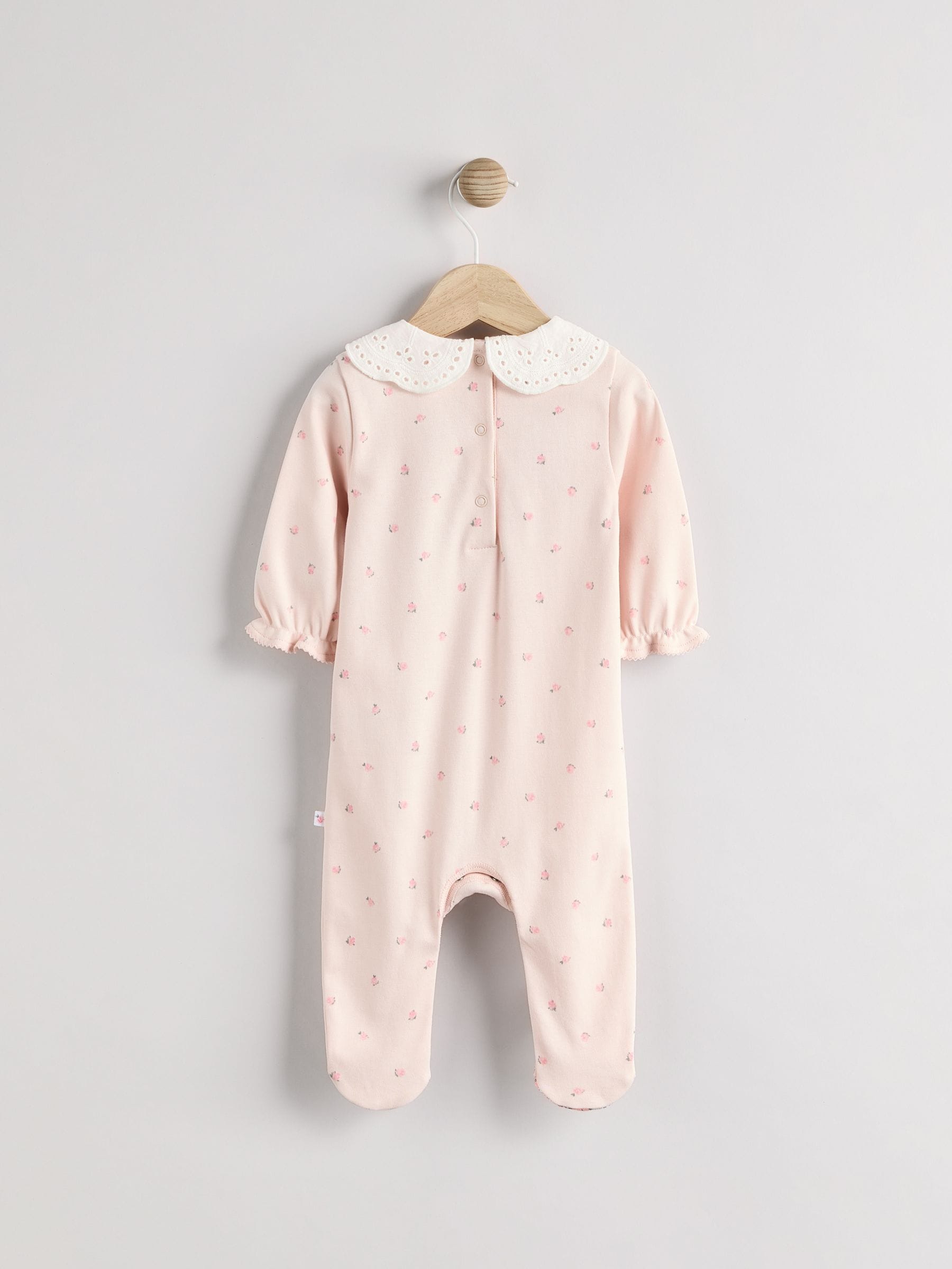 Pink Mummy Baby Family 100% Cotton Sleepsuit (0-2yrs)