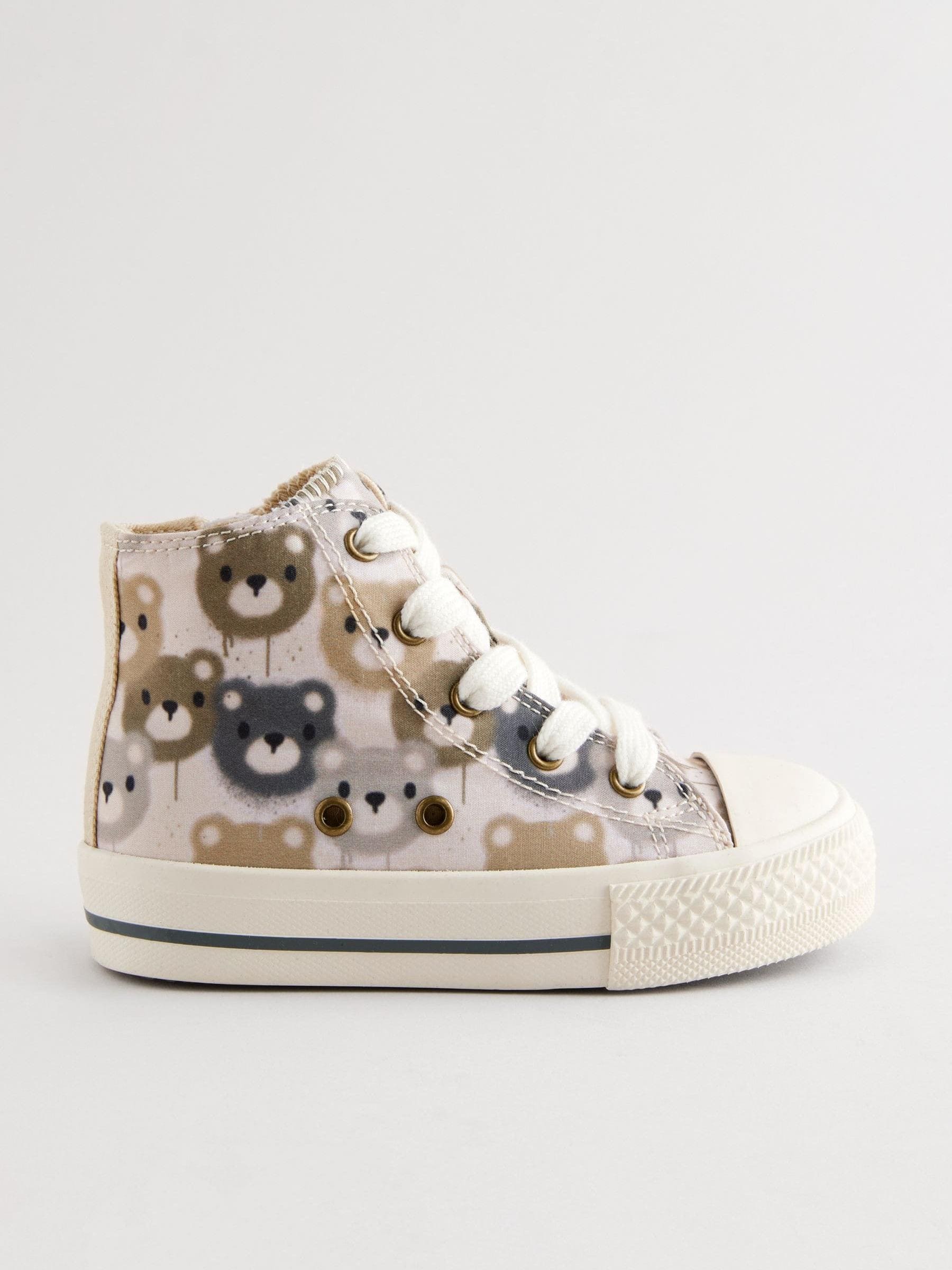 Neutral Bear High Top Trainers