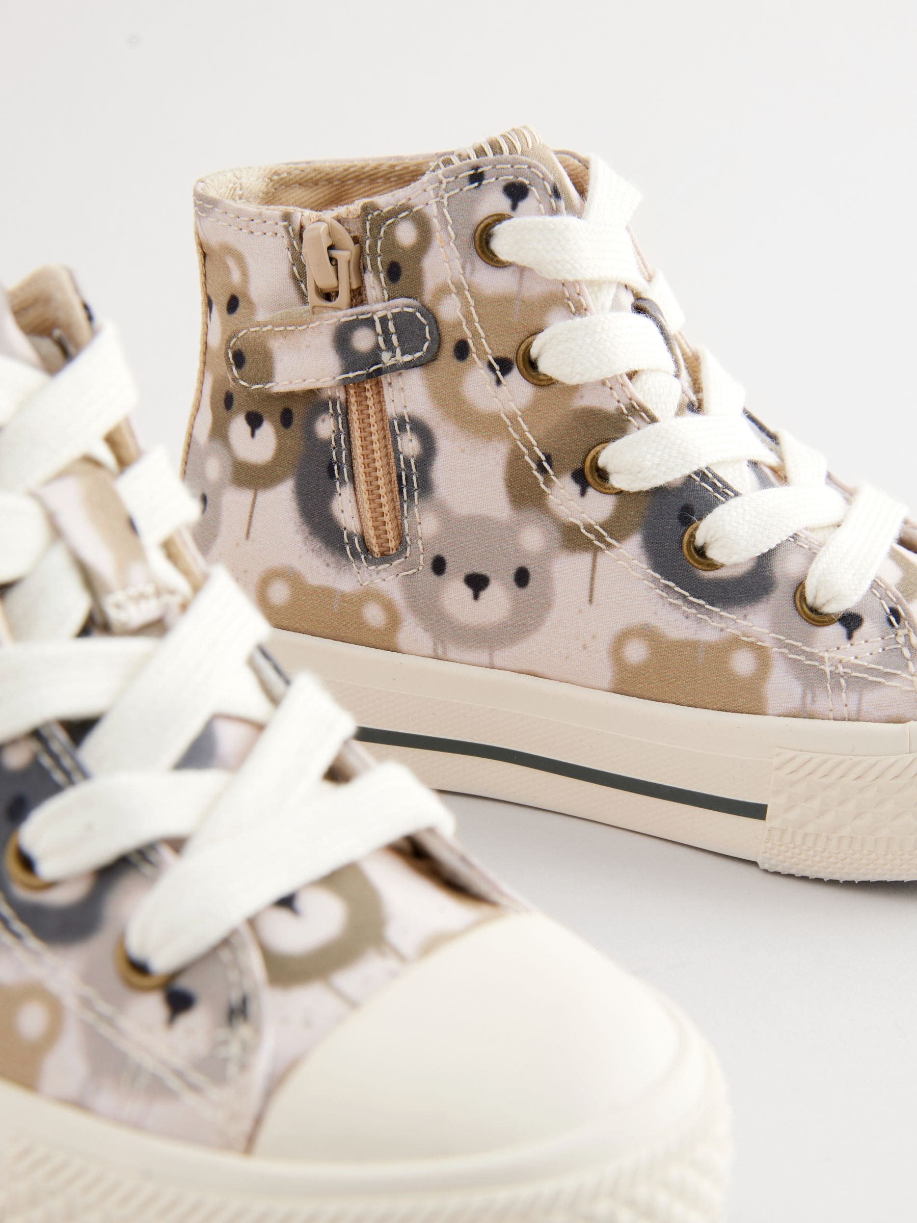 Neutral Bear High Top Trainers