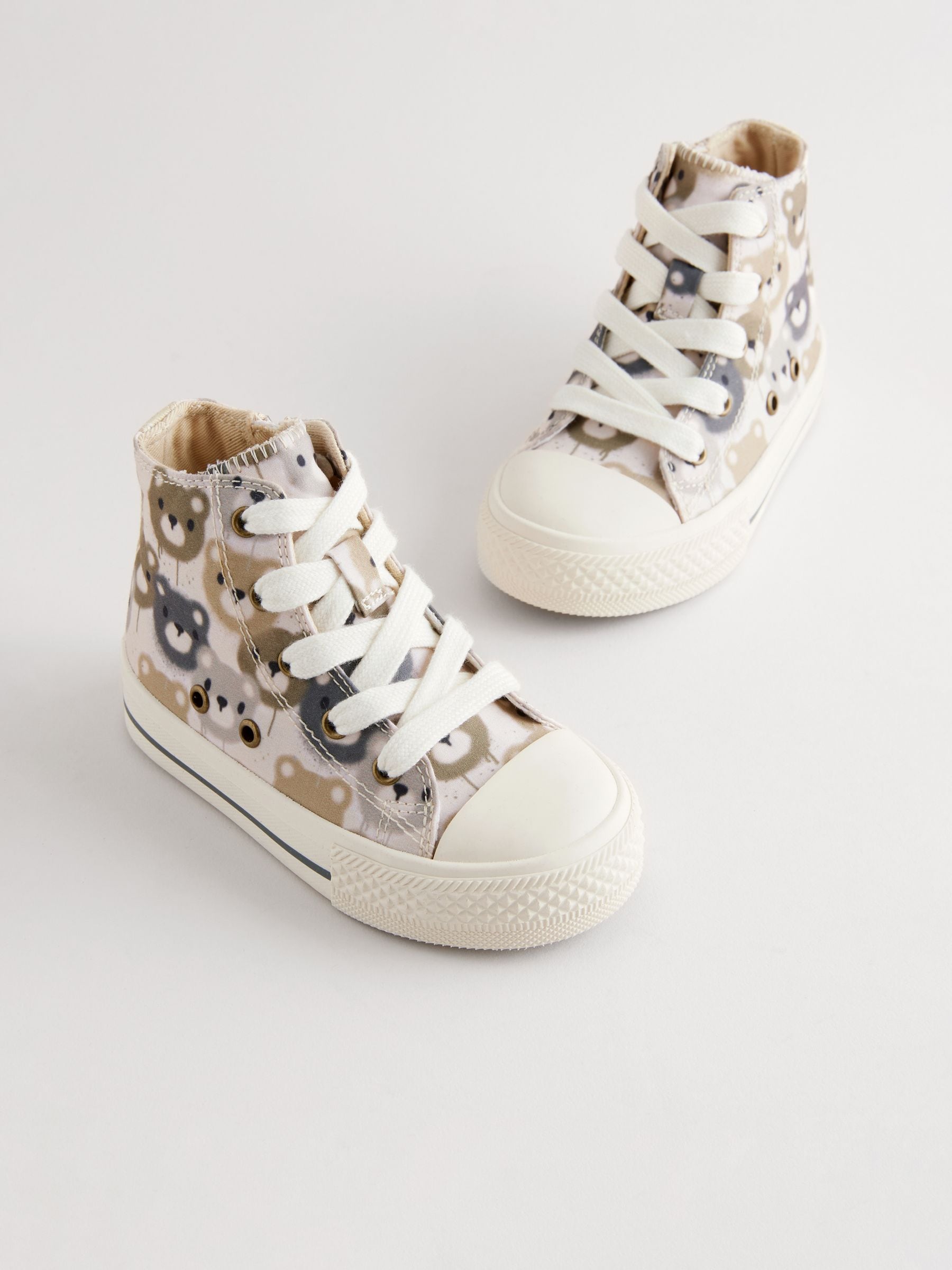 Neutral Bear High Top Trainers