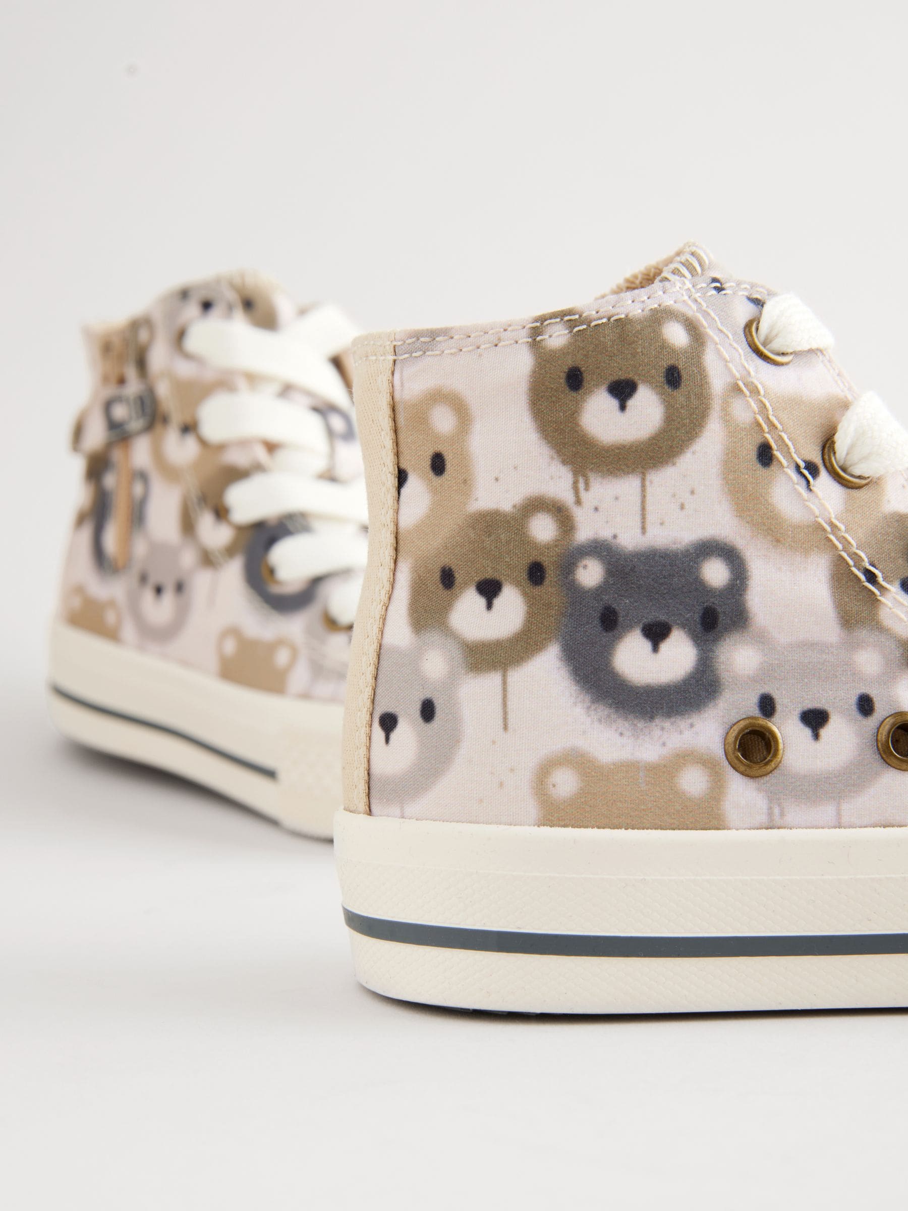 Neutral Bear High Top Trainers