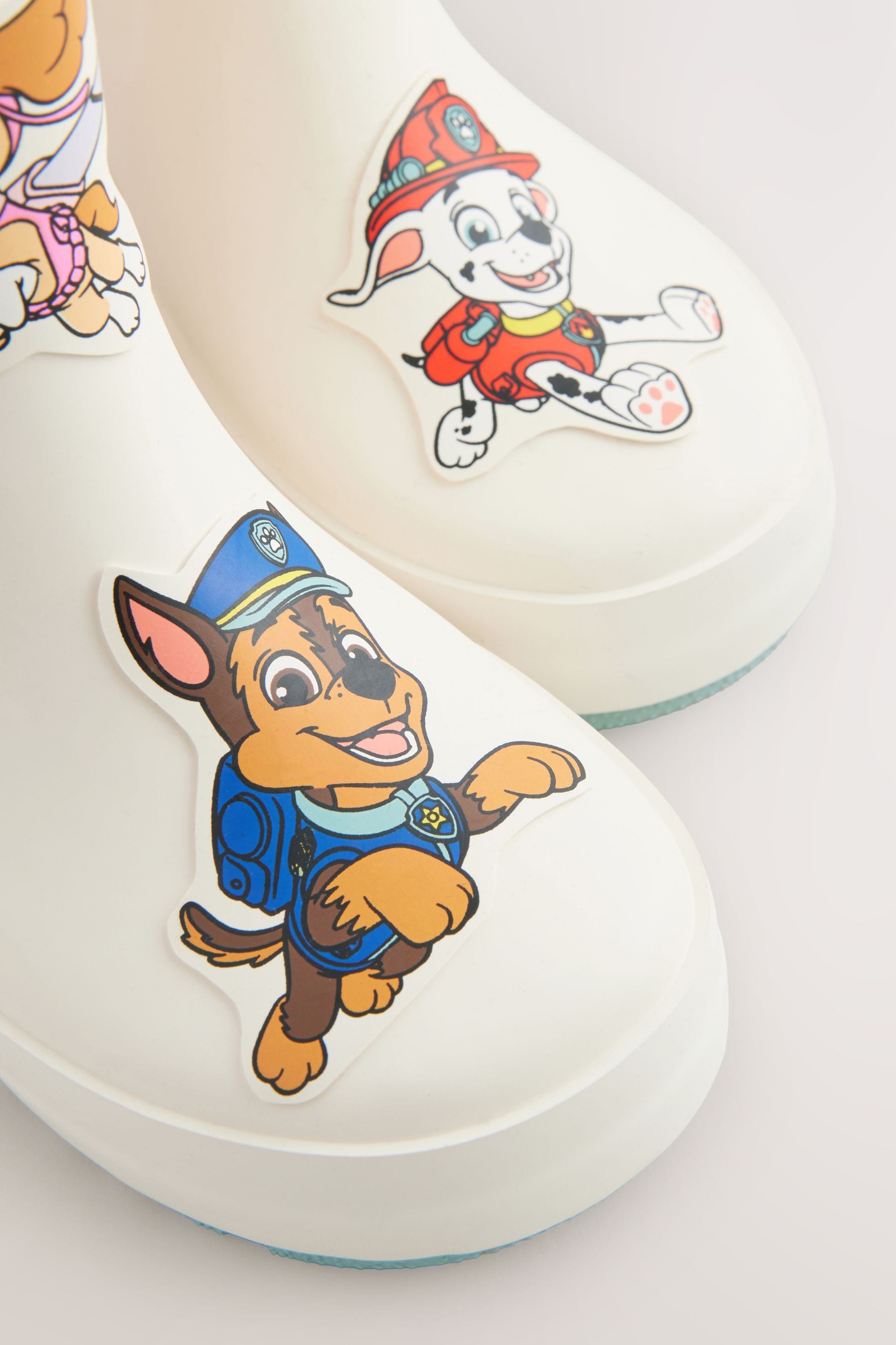 Neutral Paw Patrol Handle Wellies