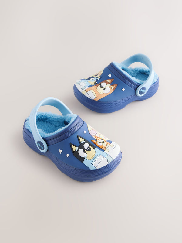 Bluey Navy Line Slipper Clogs