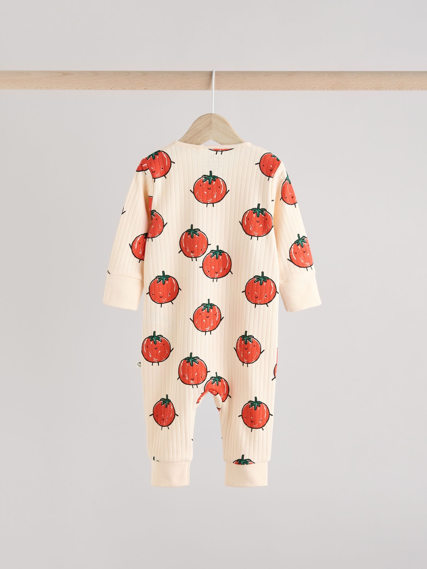 Bright Baby Two Way Zip Footless 100% Cotton Sleepsuits 3 Pack (0mths-3yrs) (0mths-3yrs)