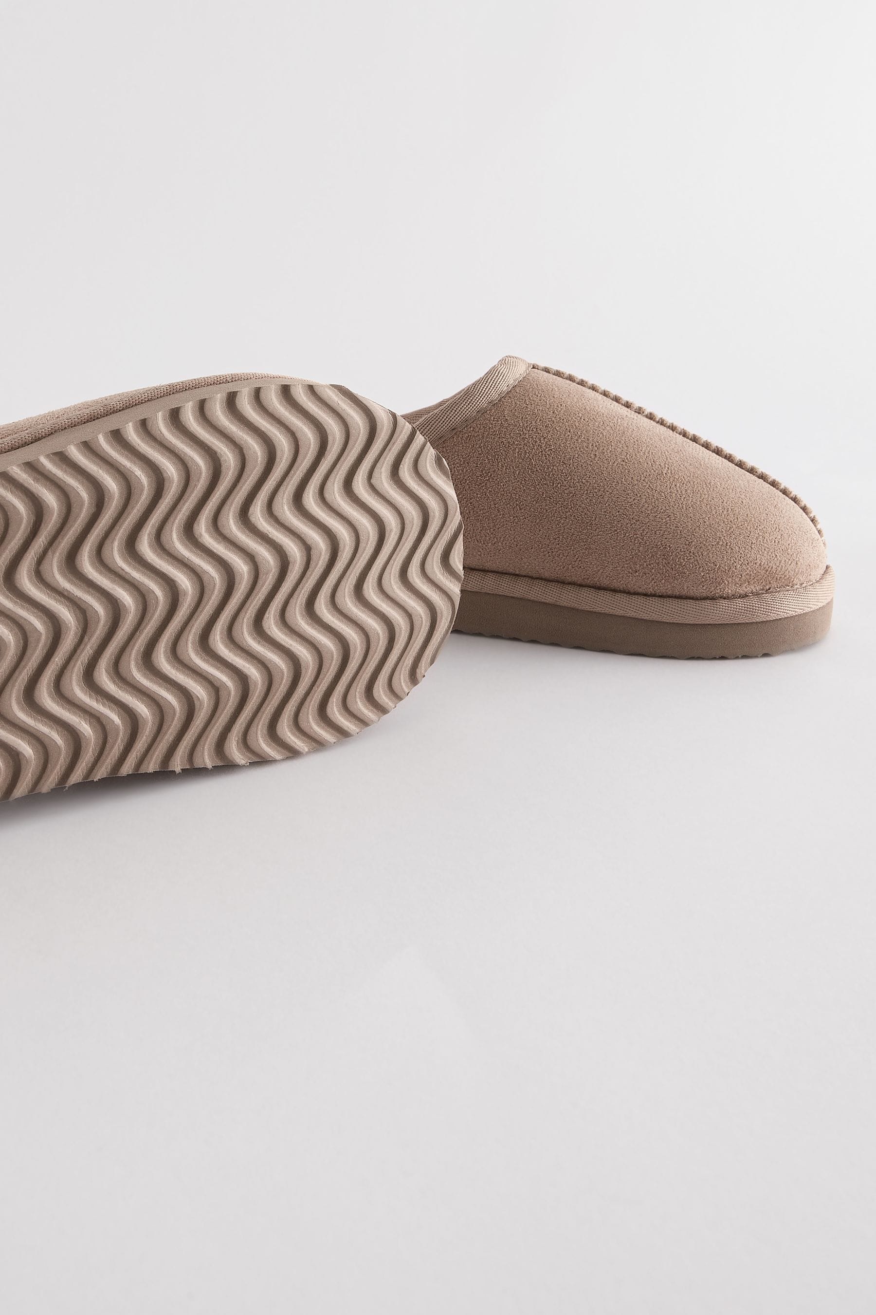 Neutral Cosy Mules Slippers