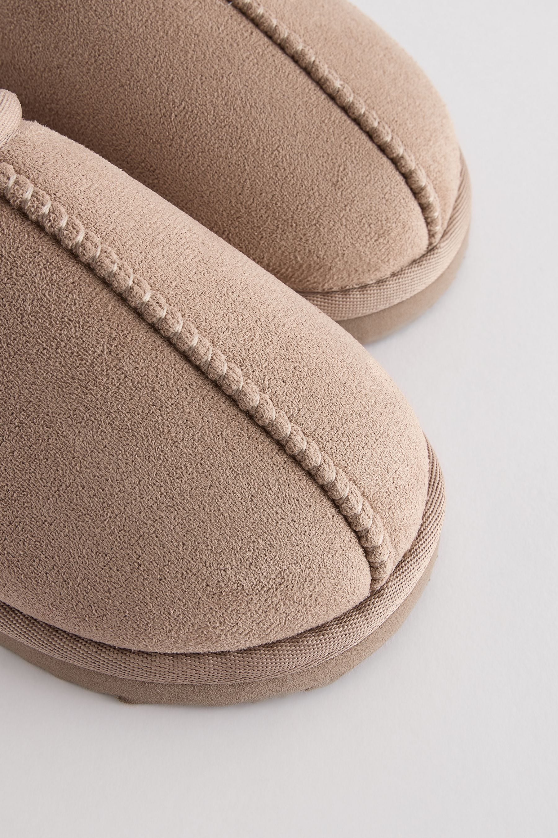 Neutral Cosy Mules Slippers