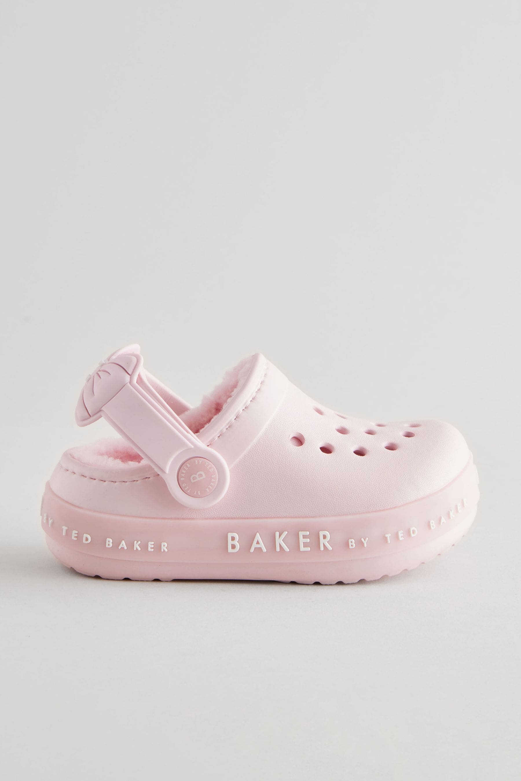 Bone Baker by Ted Baker Girls Borg Lined Clog Slippers