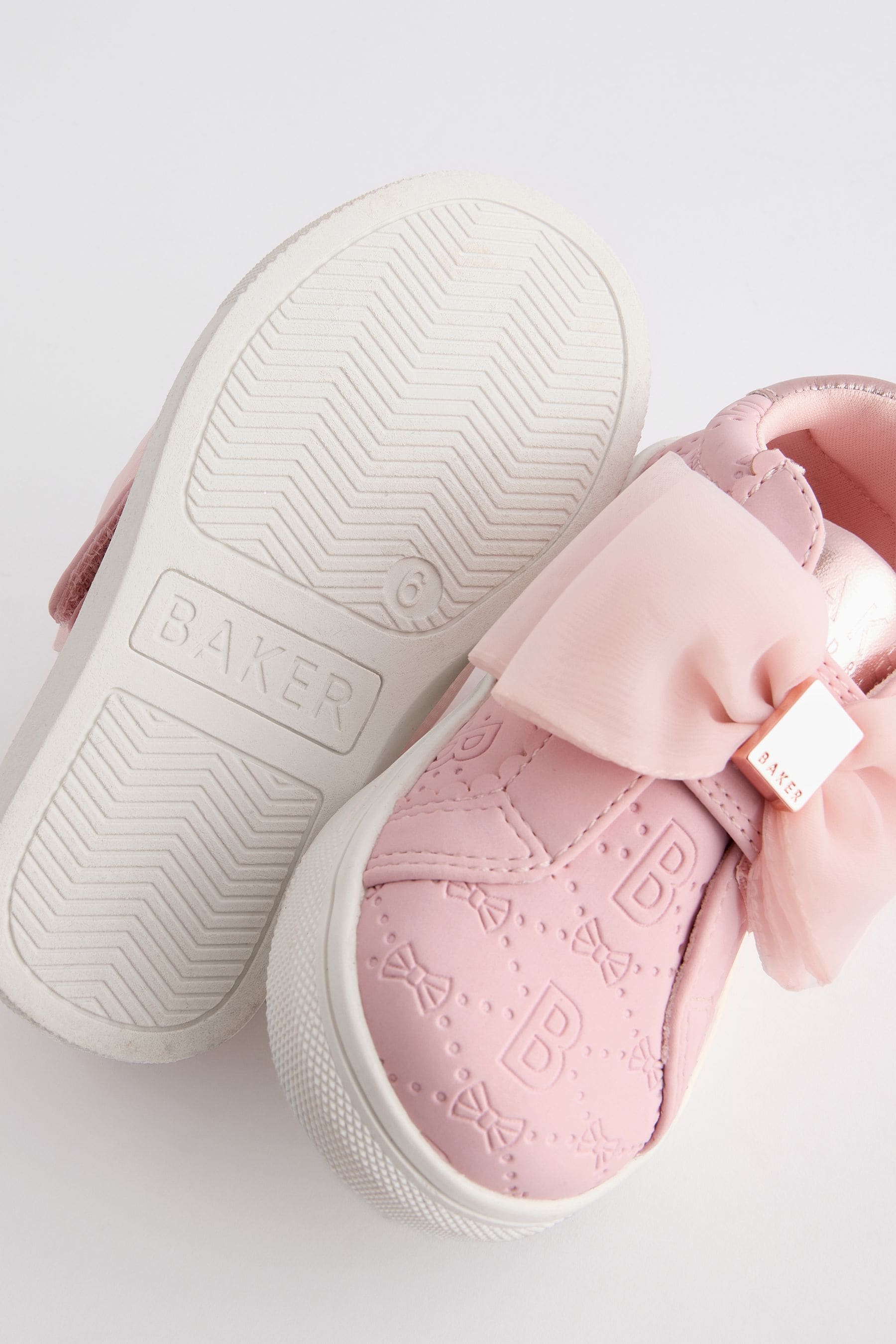 Baker by Ted Baker Girls Organza Bow Trainers