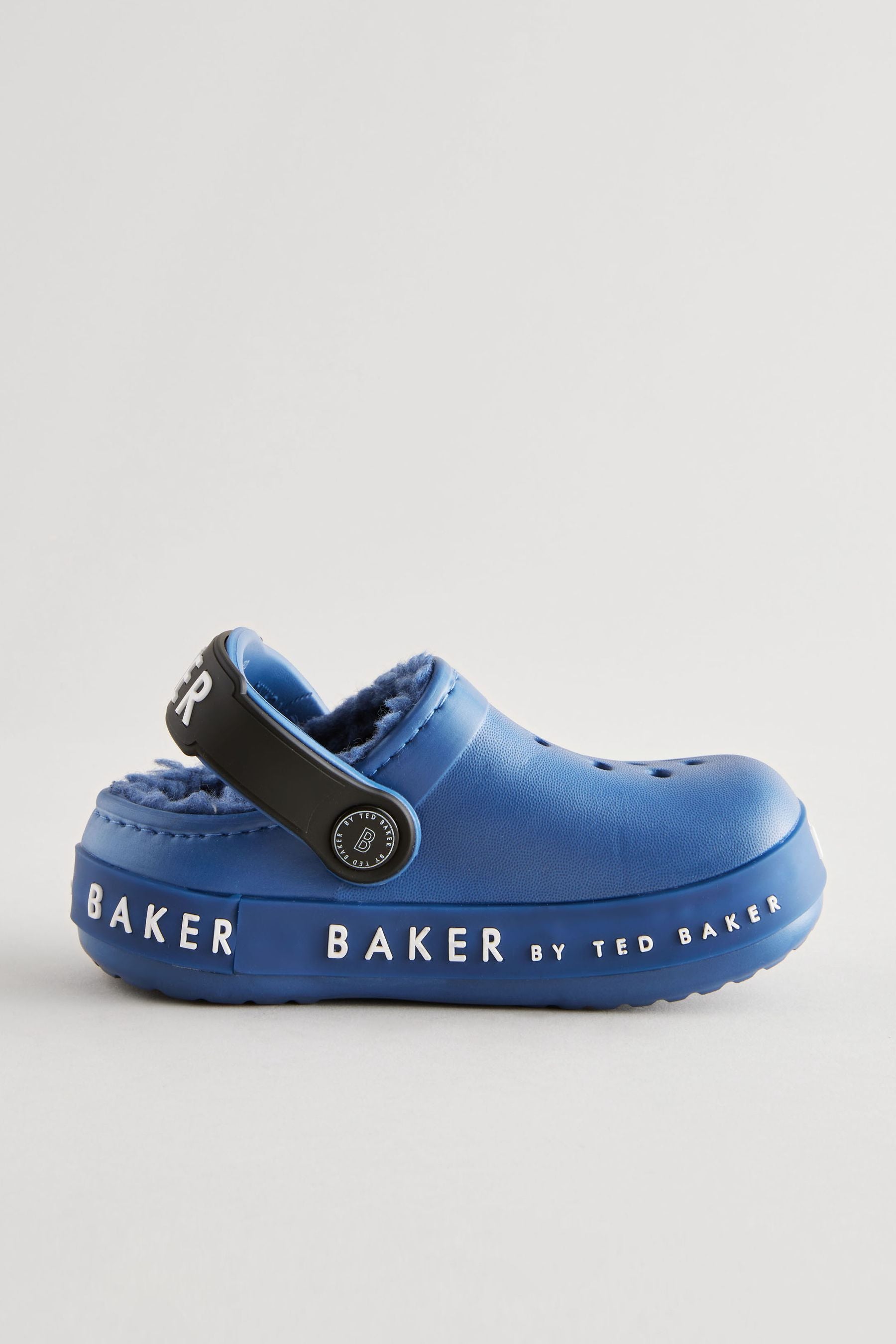 Baker by Ted Baker Boys Borg Lined Clog Slippers