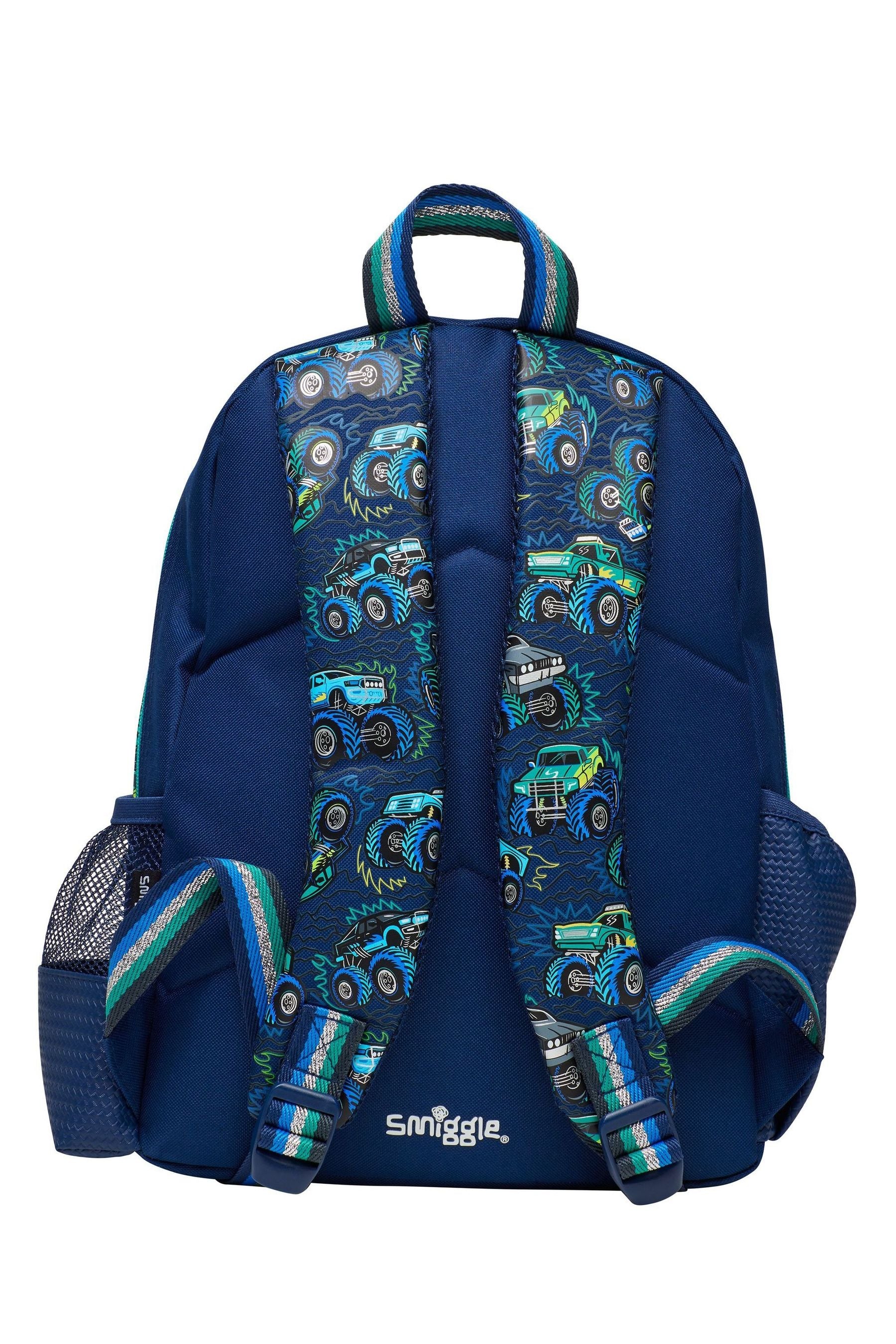 Smiggle Blue Blast Off Junior Id Backpack