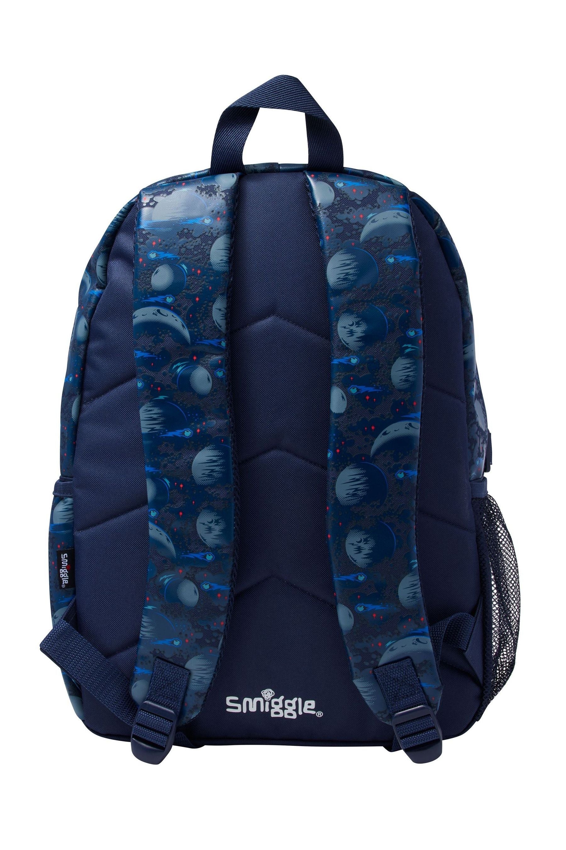 Smiggle Blue Epic Adventures Classic Attach Backpack