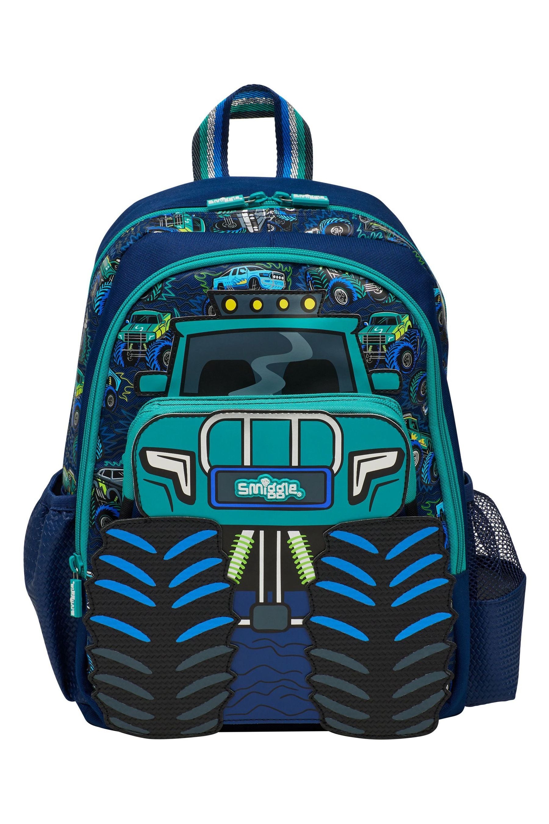 Smiggle Blue Blast Off Junior Character Backpack