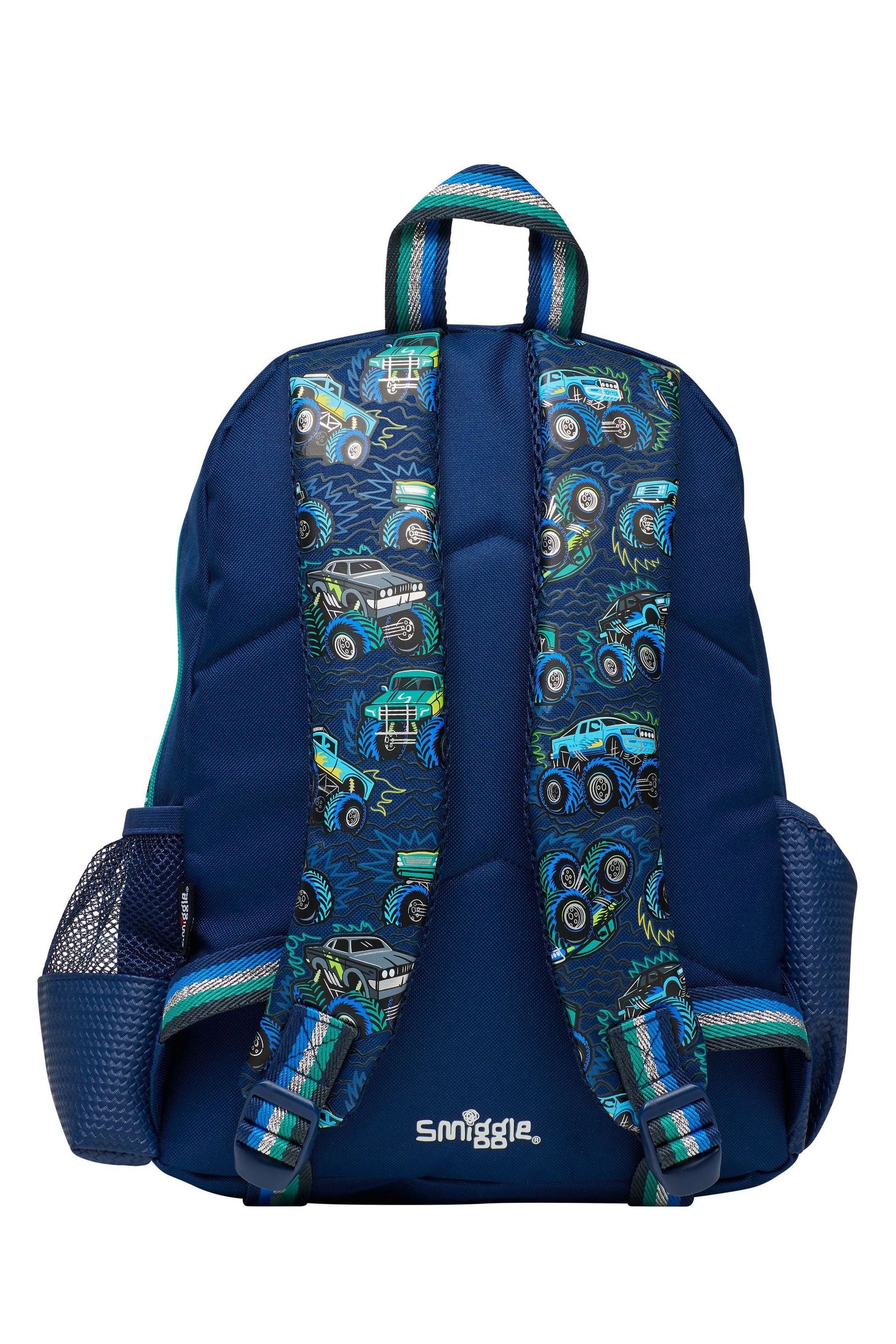 Smiggle Blue Blast Off Junior Character Backpack