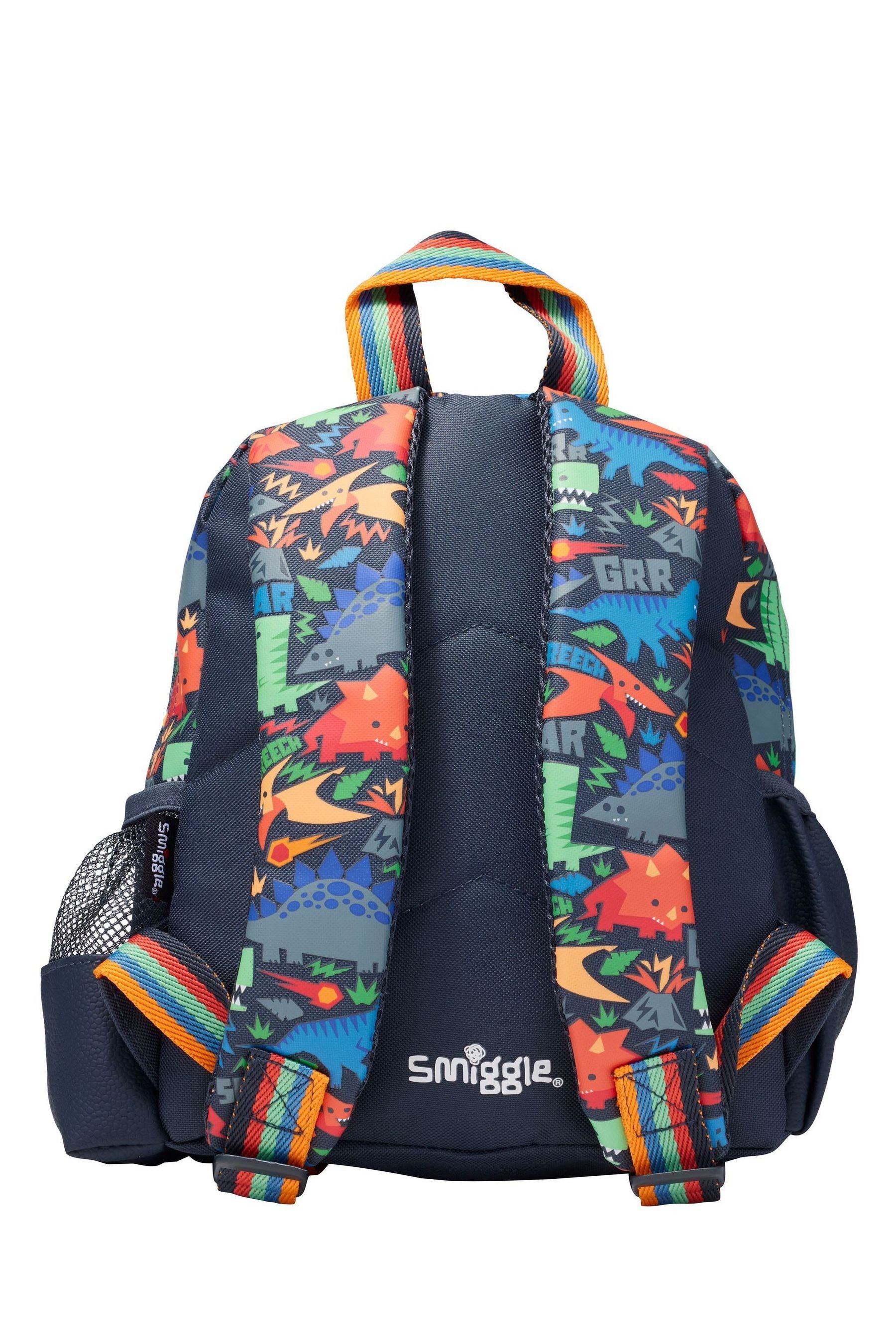 Smiggle Grey Over and Under Teeny Tiny Backpack