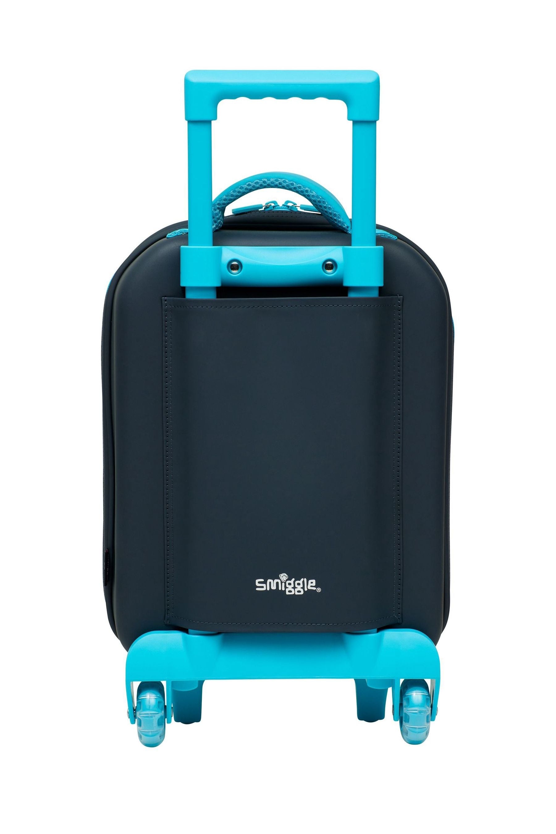 Smiggle Grey Blast Off Junior Suitcase Hardtop Trolley Bag