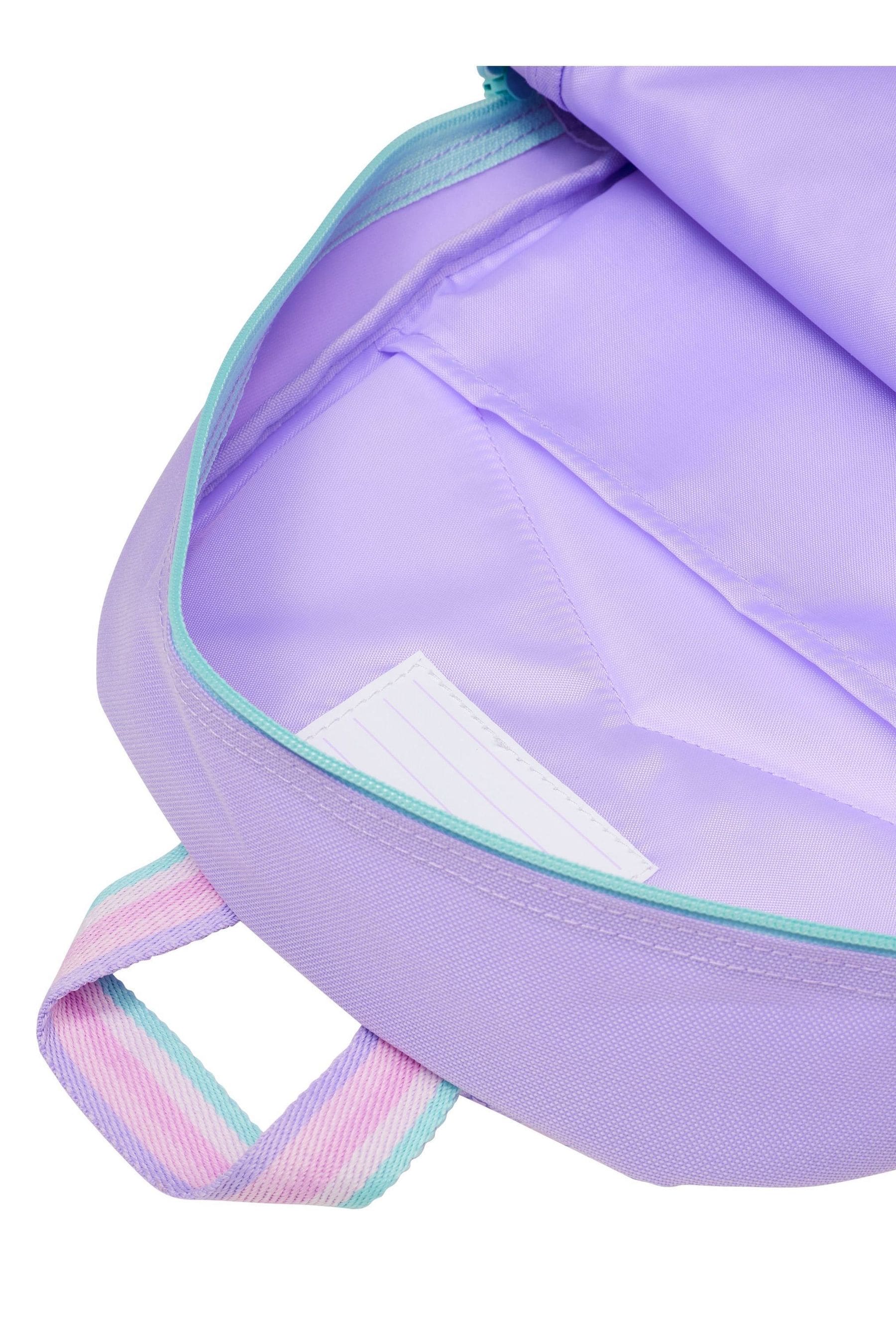 Smiggle Purple Blast Off Junior Id Backpack