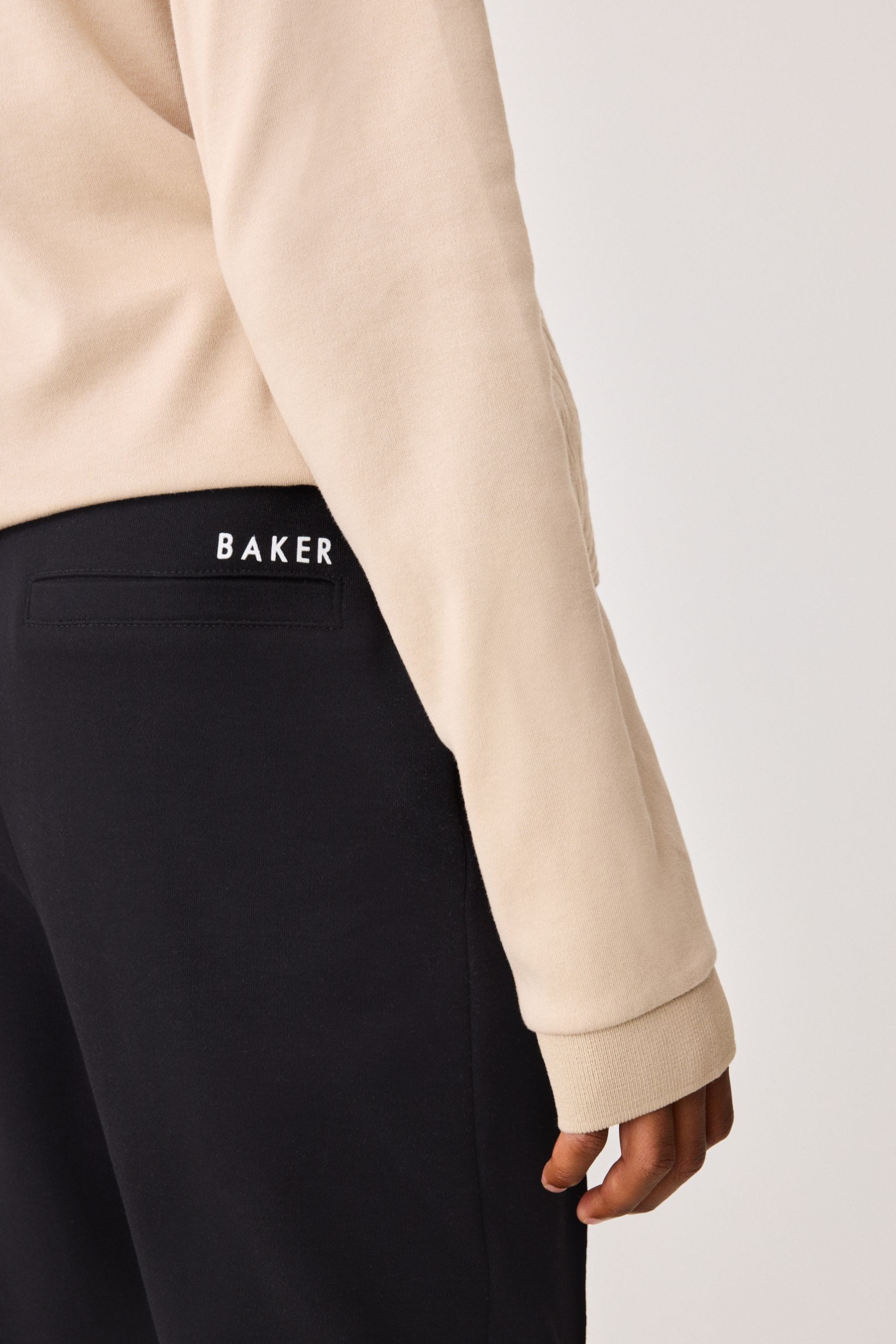 Baker by Ted Baker Stone Textured Polo Shirt and Trousers Set