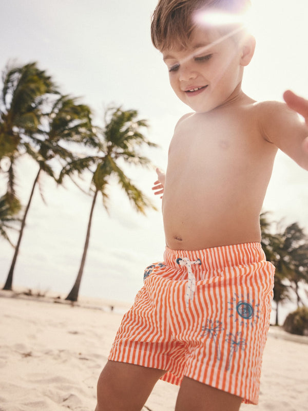 Orange Swim Shorts (3mths-7yrs)