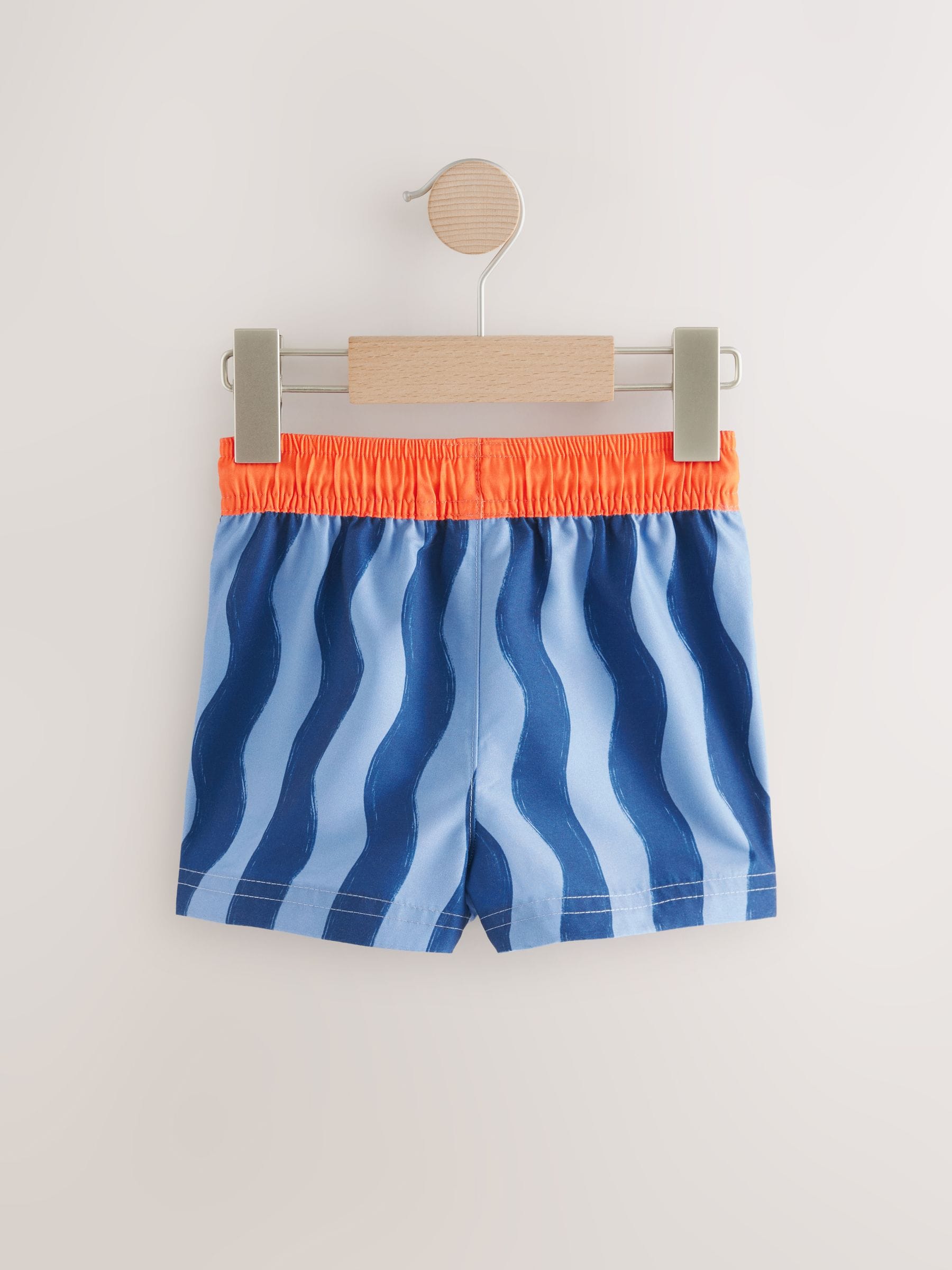 Blue Stripe Swim Shorts (3mths-7yrs)