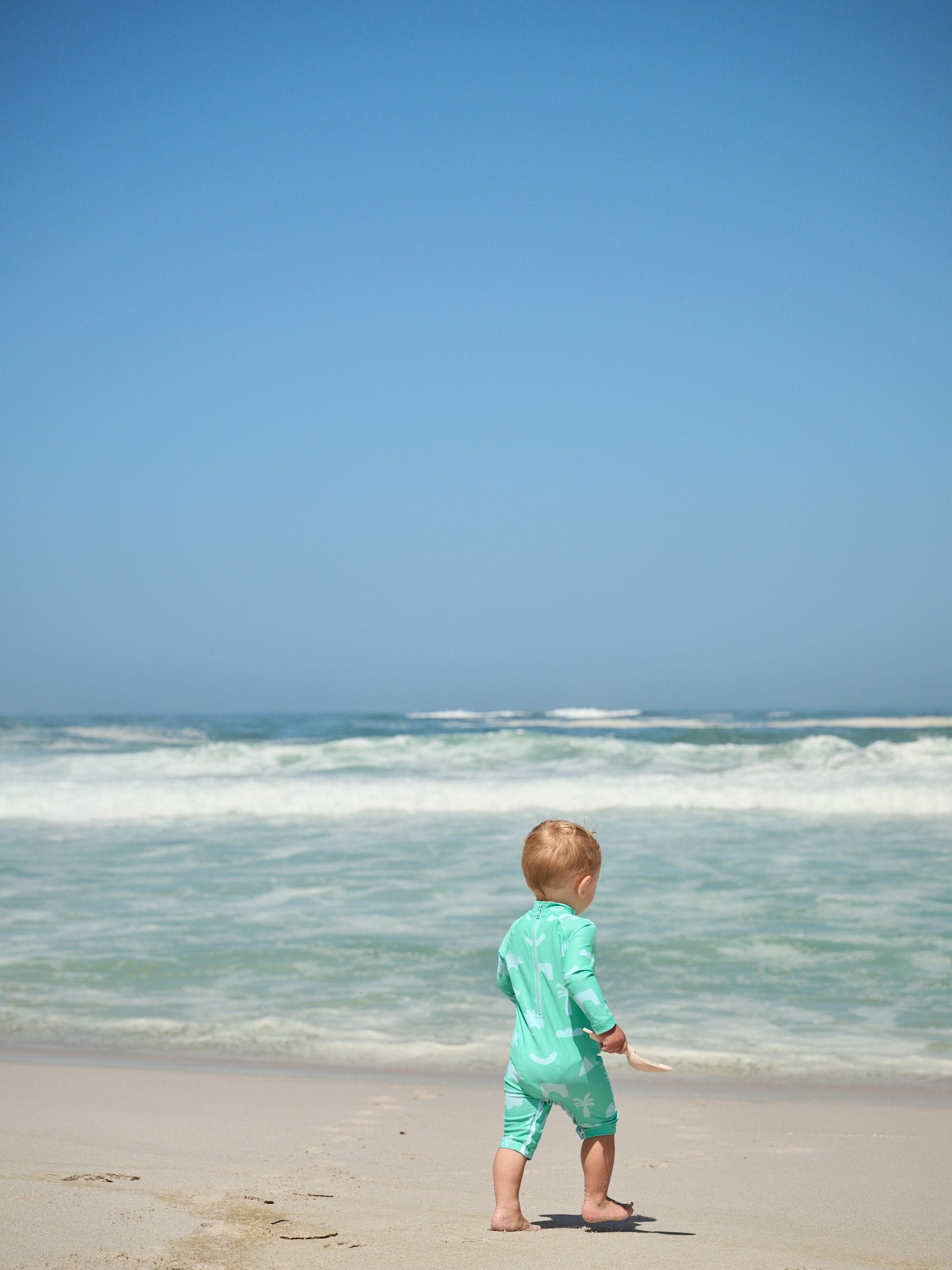 Green Sunsafe Swimsuit and Hat Set (3mths-7yrs)