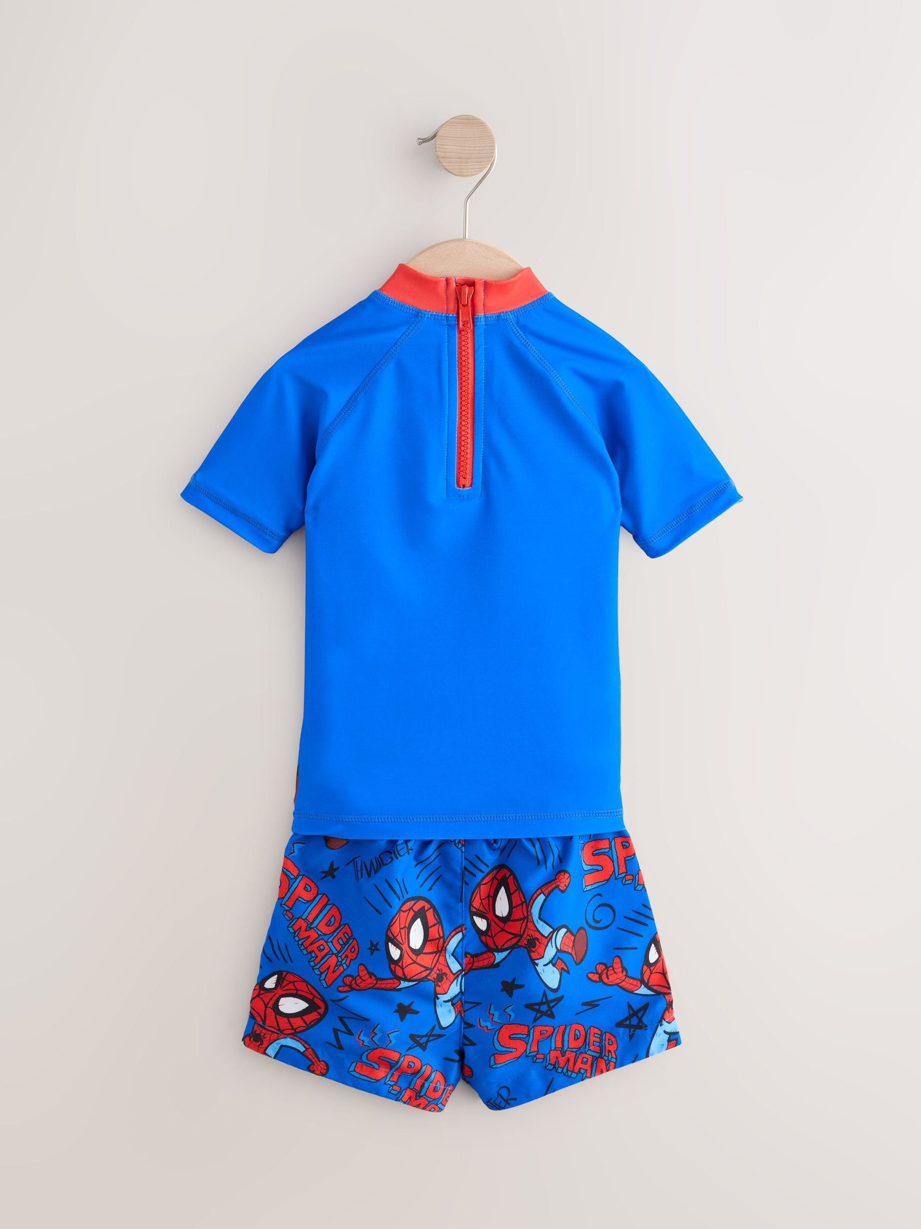 Spider-man Rash Vest and Swim Shorts (3mths-7yrs)